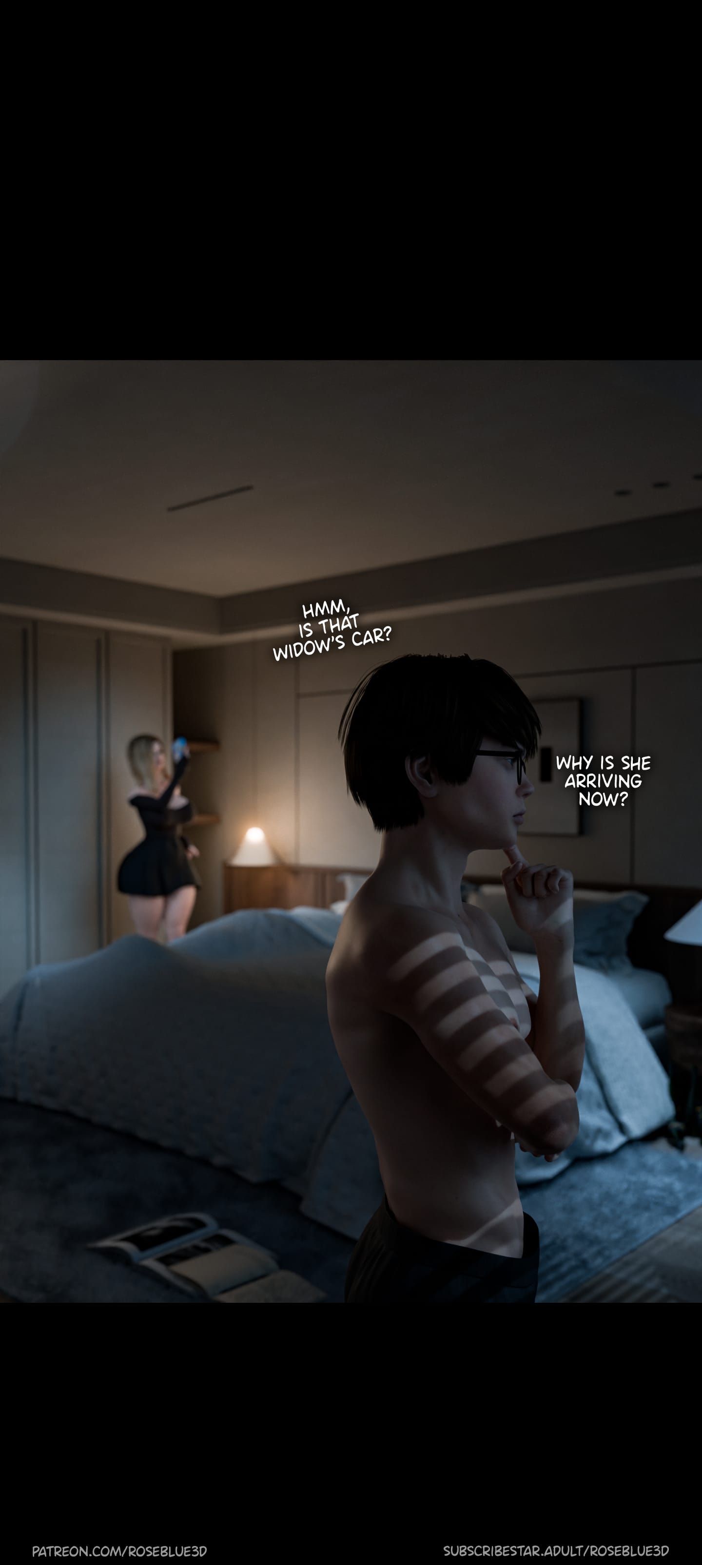 My Neighbor's Widow [Rose Blue 3D] - Chapter 32 — Page 34