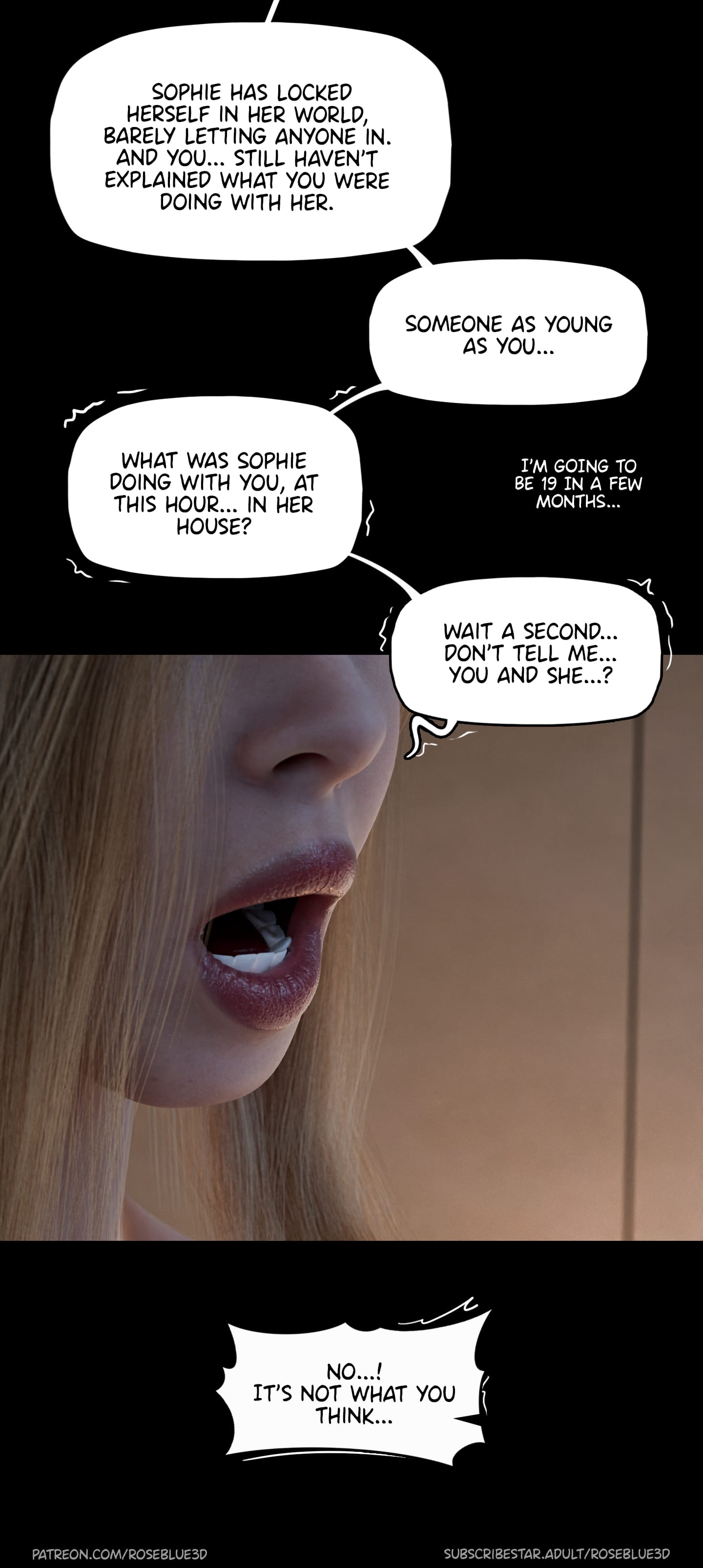 My Neighbor's Widow [Rose Blue 3D] - Chapter 32 — Page 37