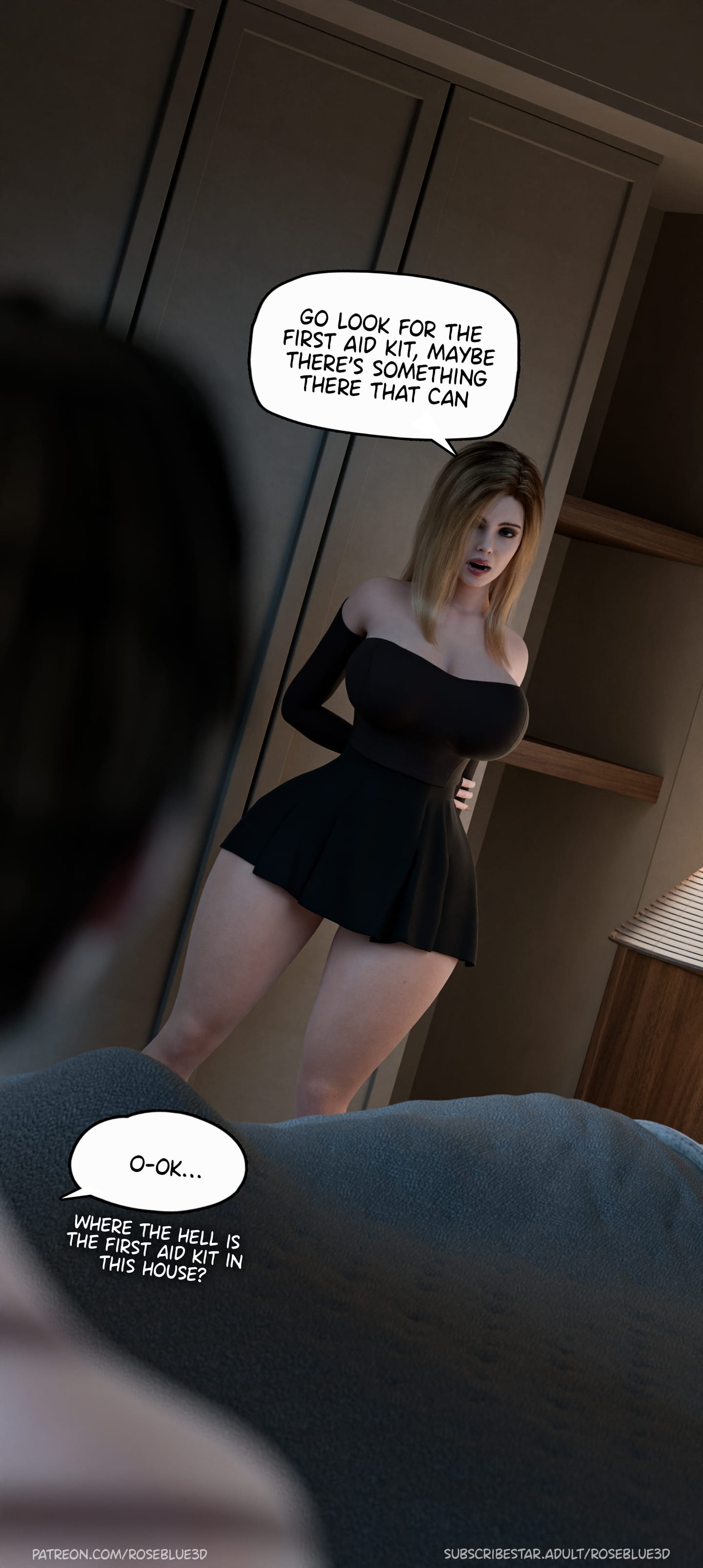 My Neighbor's Widow [Rose Blue 3D] - Chapter 32 — Page 39