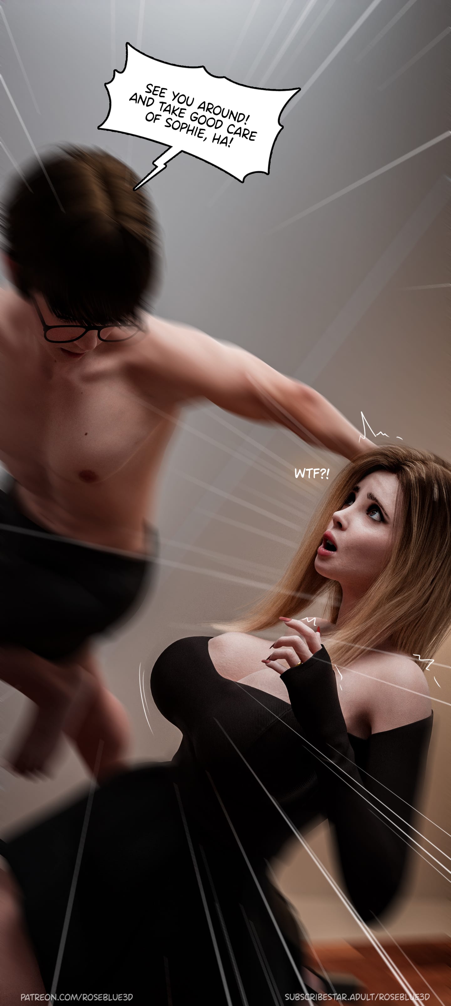 My Neighbor's Widow [Rose Blue 3D] - Chapter 32 — Page 50