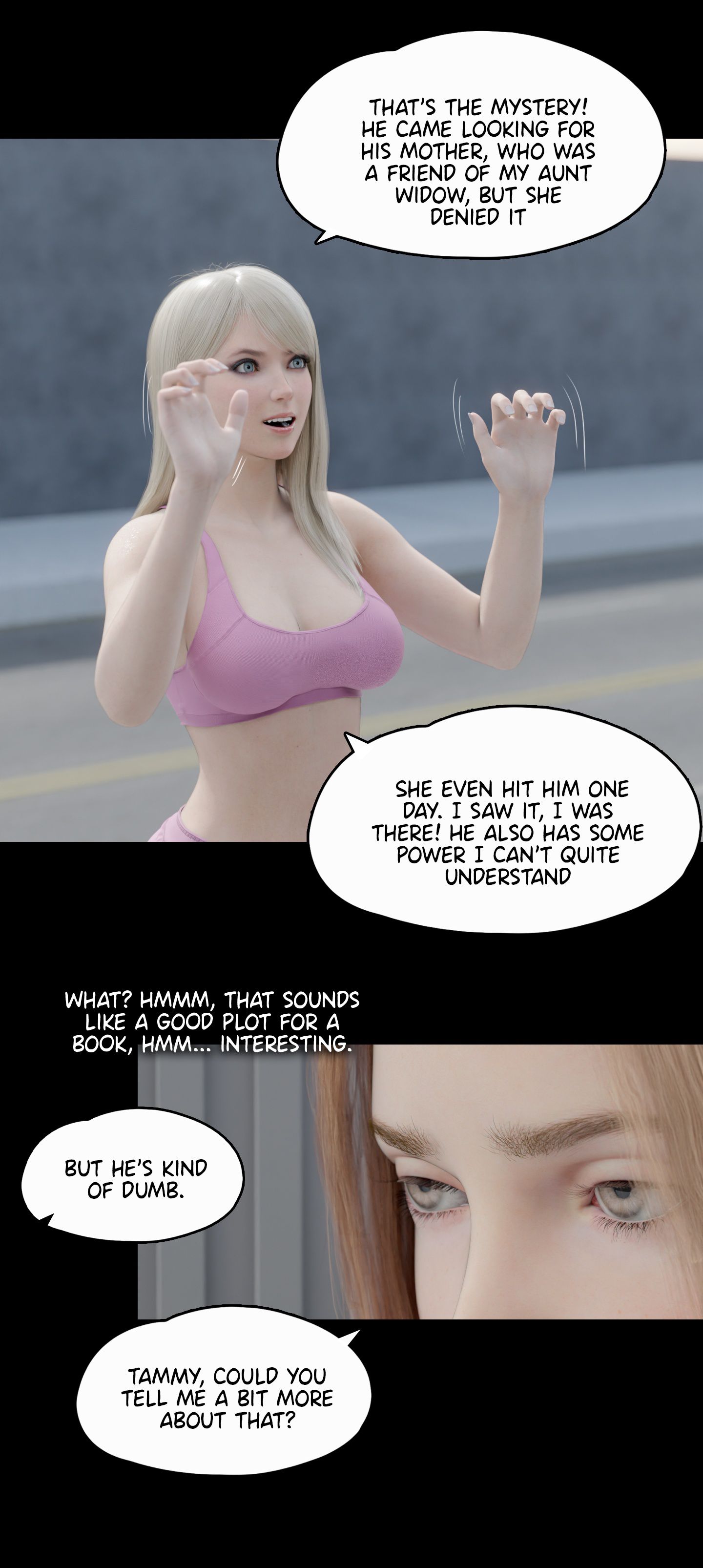 My Neighbor's Widow [Rose Blue 3D] - Chapter 15 — Page 11