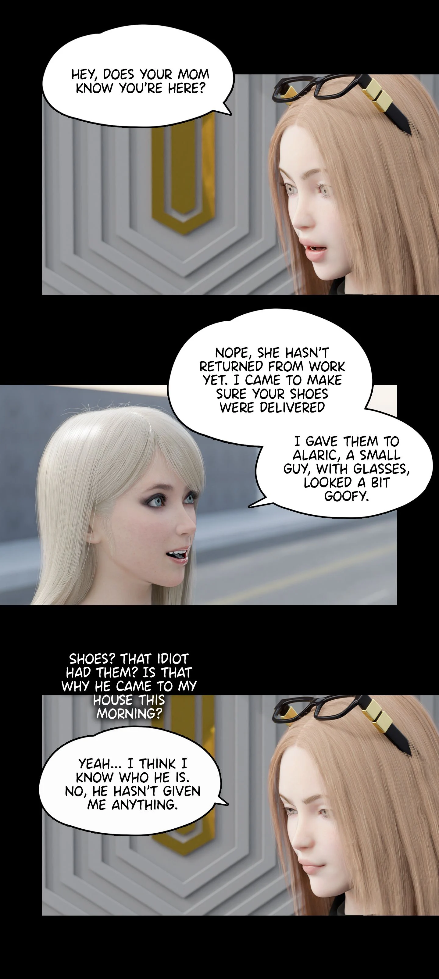 My Neighbor's Widow [Rose Blue 3D] - Chapter 15 — Page 8