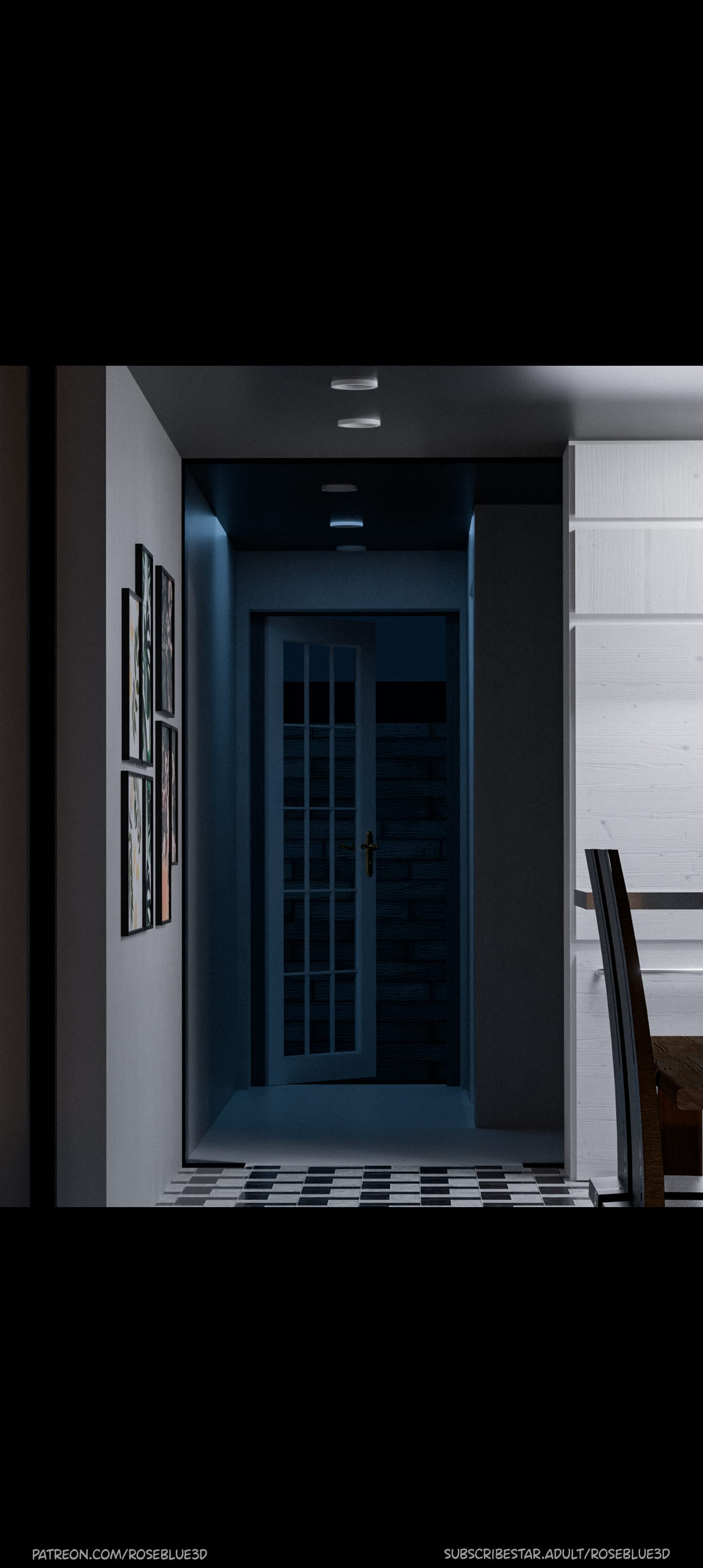 My Neighbor's Widow [Rose Blue 3D] - Chapter 36 — Page 8