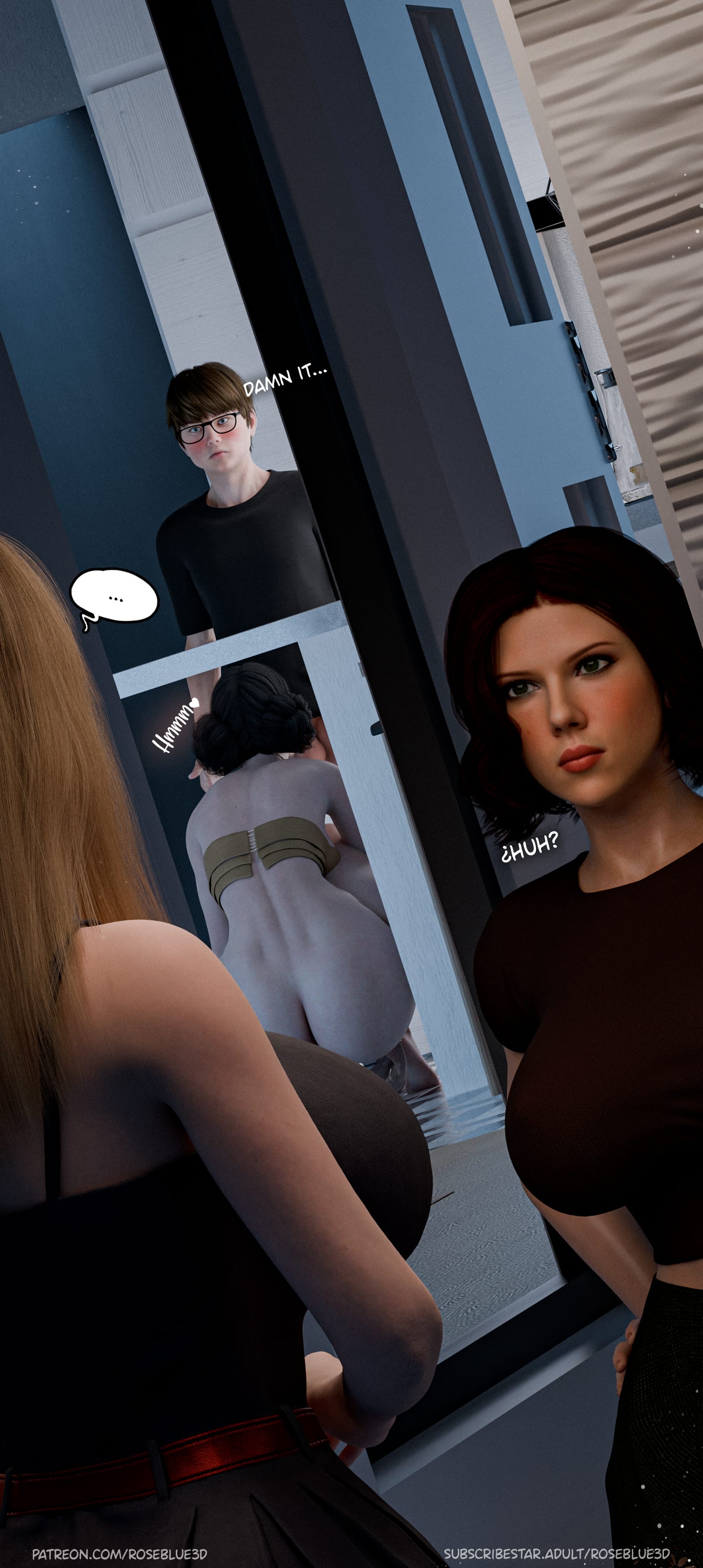 My Neighbor's Widow [Rose Blue 3D] - Chapter 36 — Page 82