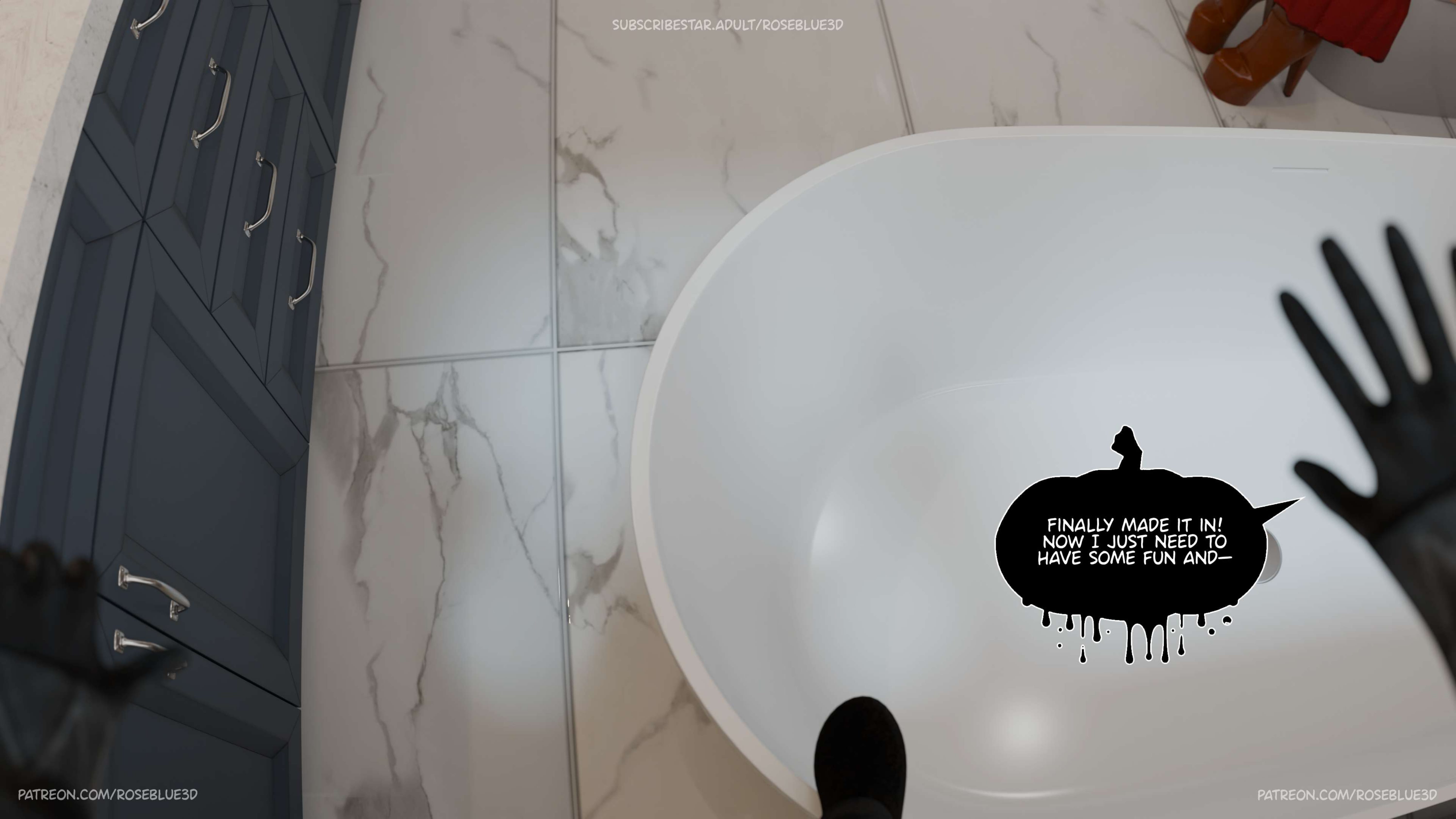 My Neighbor's Widow [Rose Blue 3D] - Chapter 47.5 — Page 26