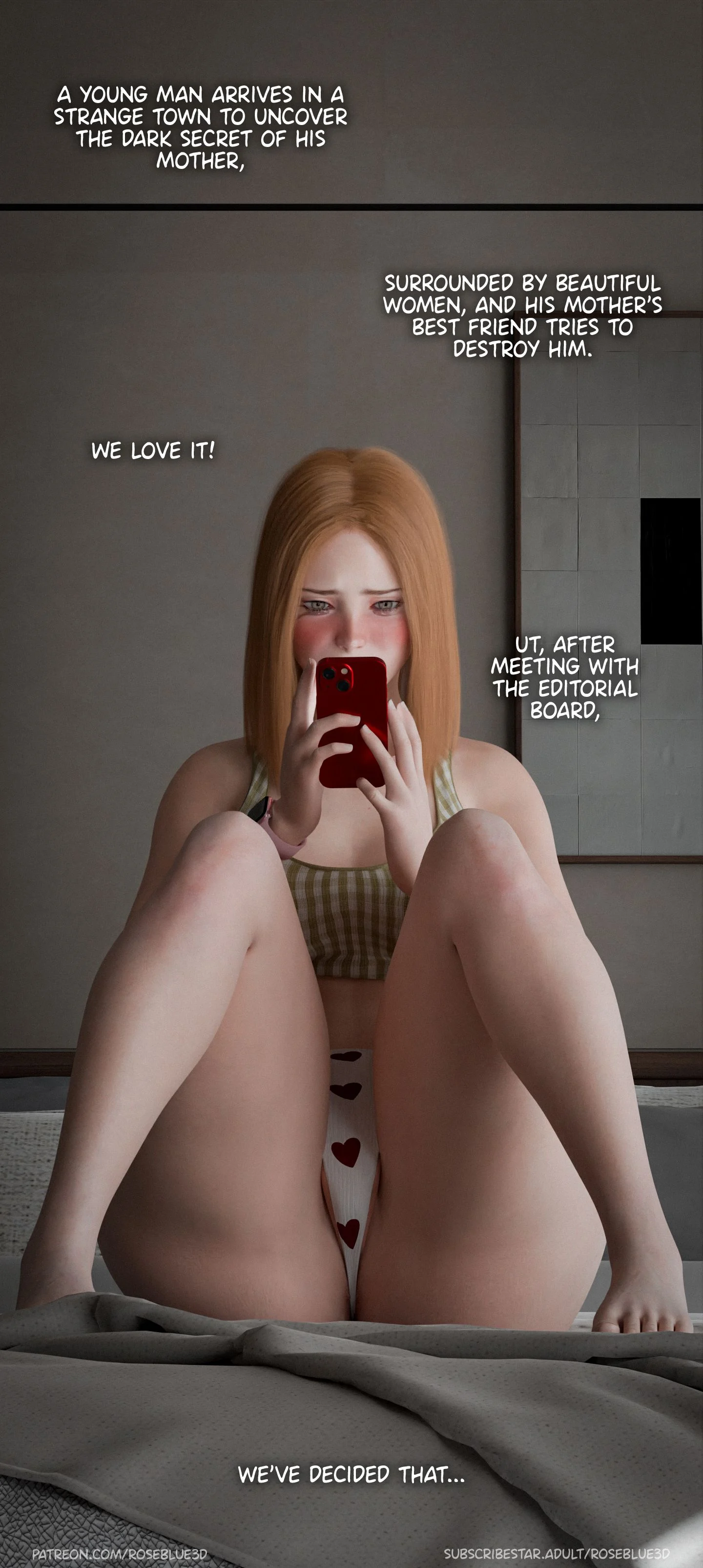 My Neighbor's Widow [Rose Blue 3D] - Chapter 28 — Page 14