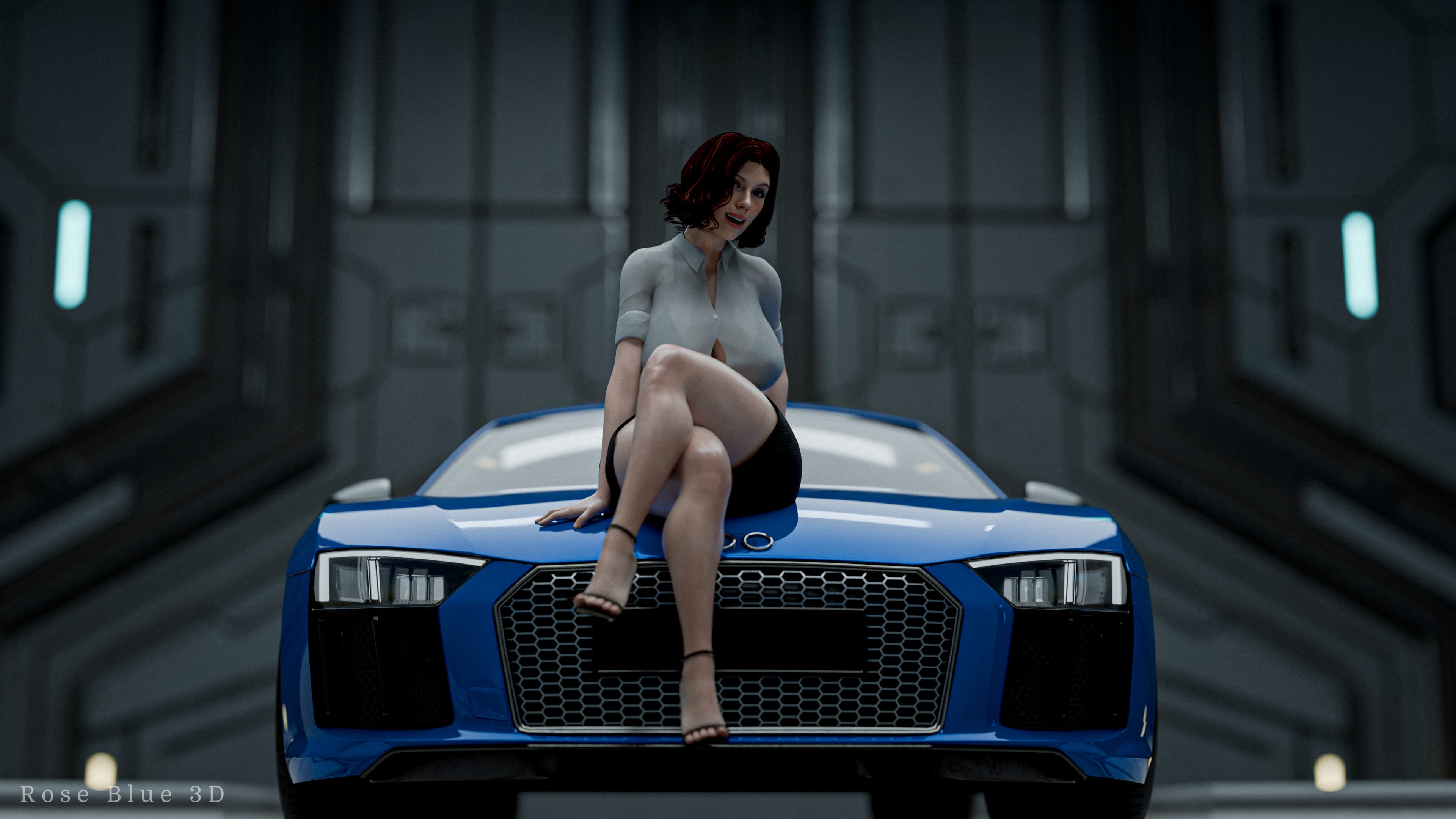 My Neighbor's Widow [Rose Blue 3D] - Chapter 39.5 — Page 5