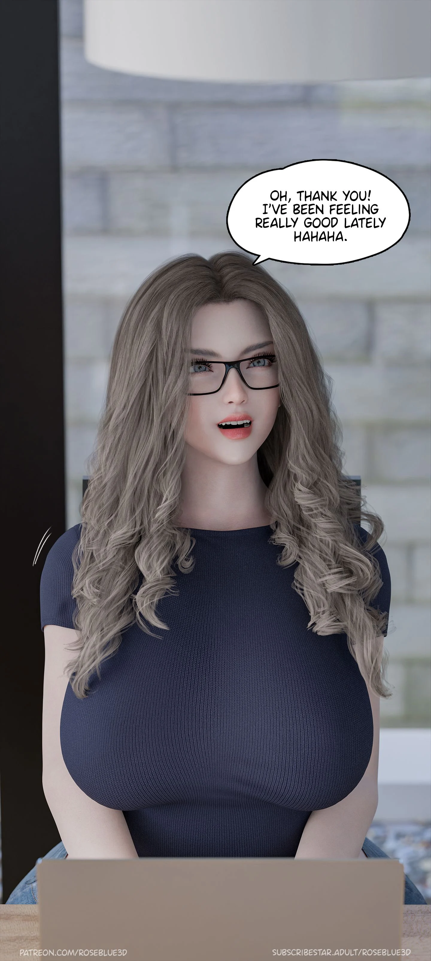 My Neighbor's Widow [Rose Blue 3D] - Chapter 26 — Page 32