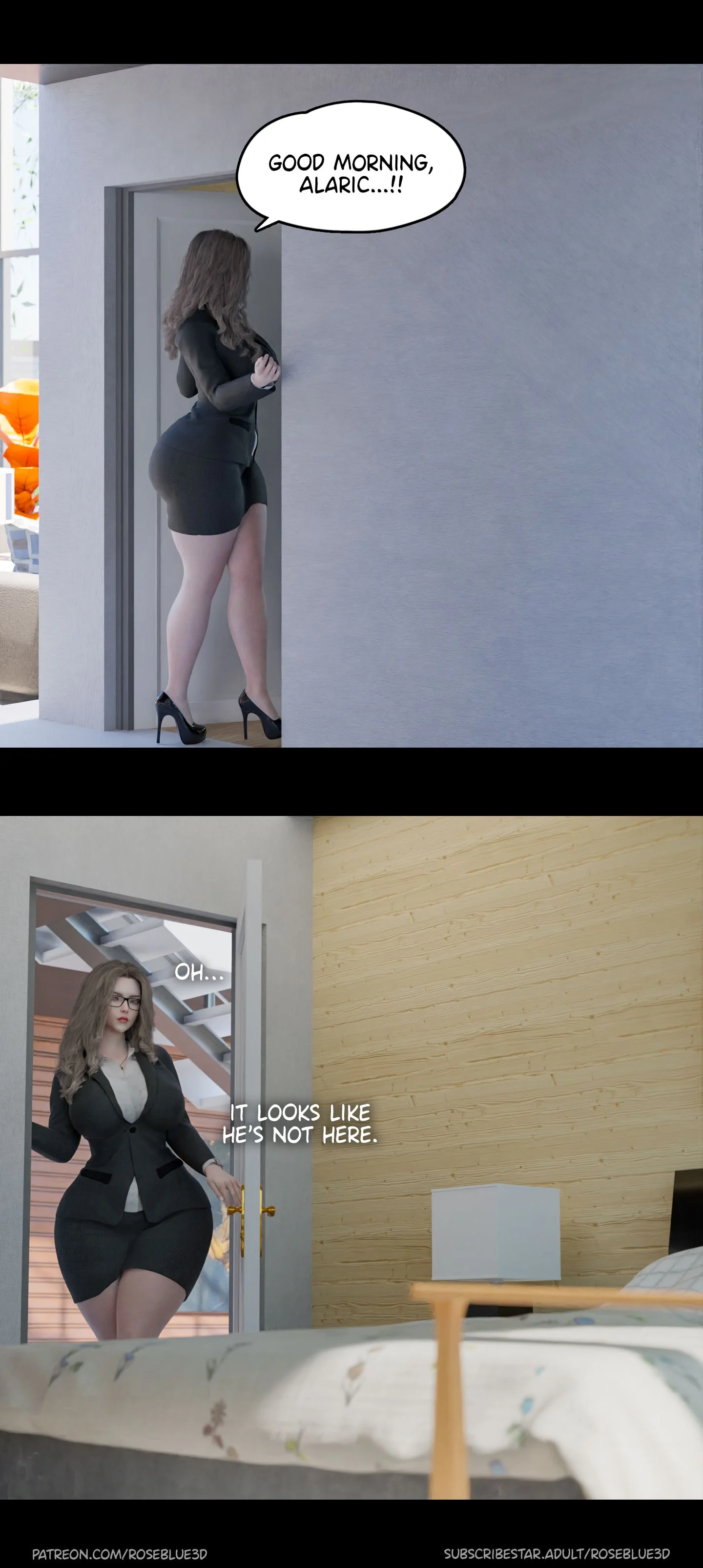 My Neighbor's Widow [Rose Blue 3D] - Chapter 26 — Page 34