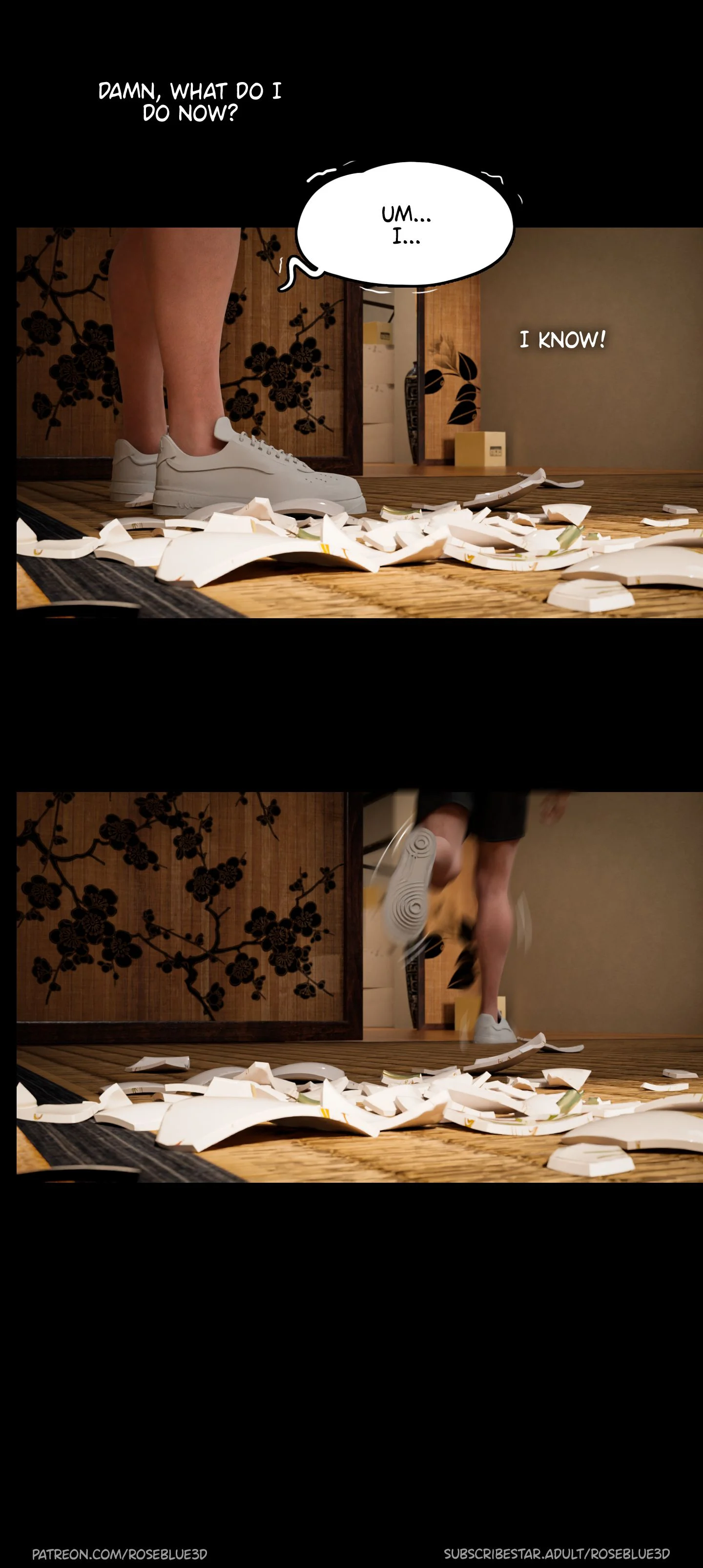 My Neighbor's Widow [Rose Blue 3D] - Chapter 26 — Page 53