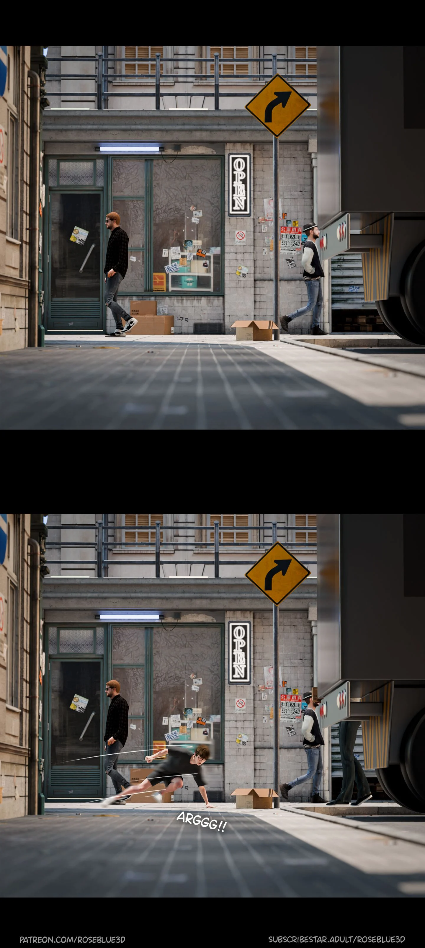 My Neighbor's Widow [Rose Blue 3D] - Chapter 26 — Page 58