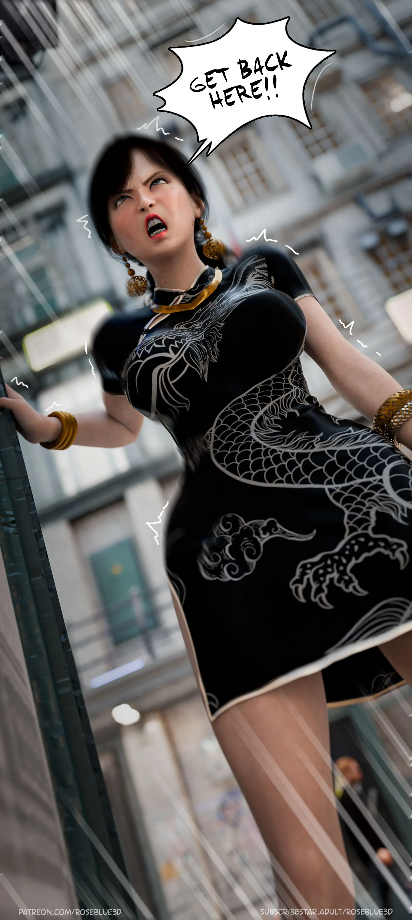 My Neighbor's Widow [Rose Blue 3D] - Chapter 26 — Page 72