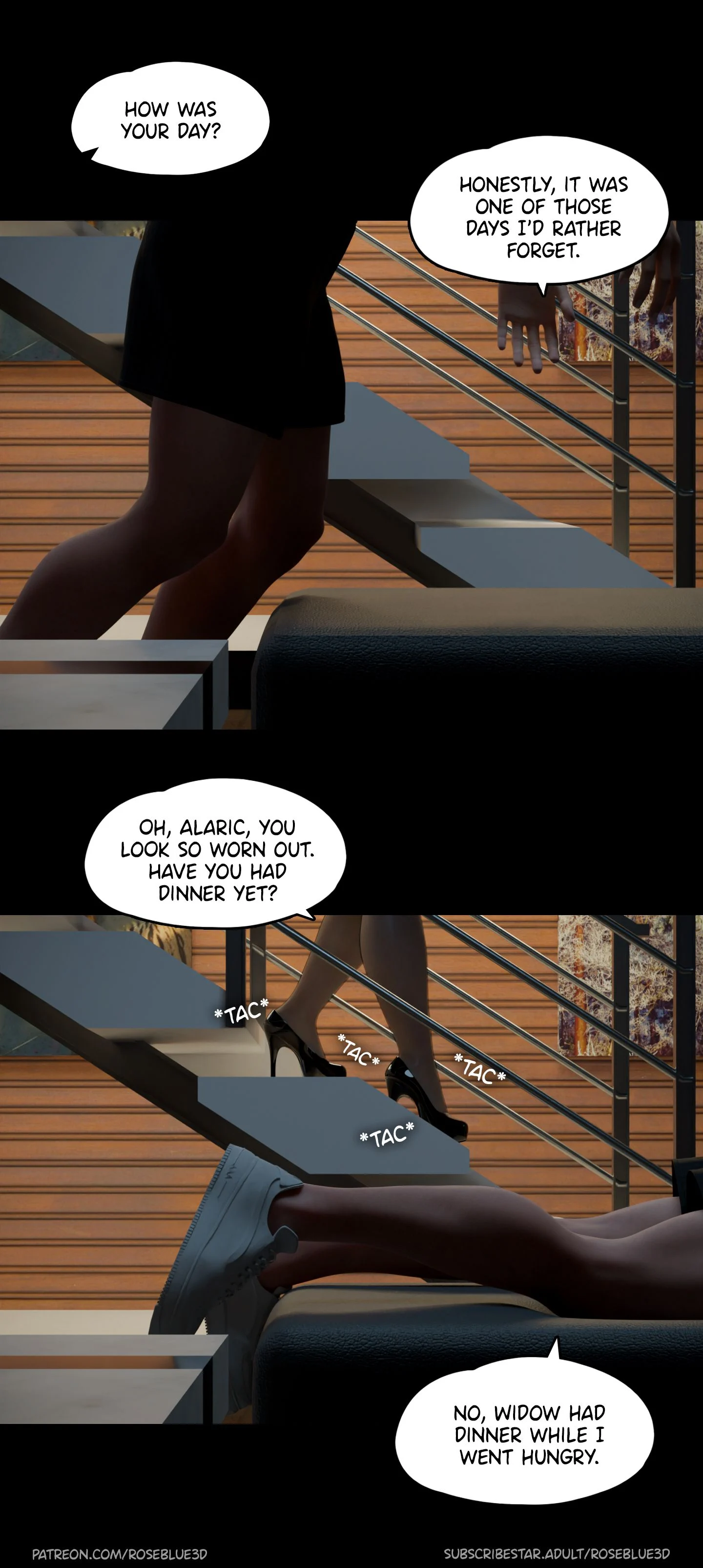 My Neighbor's Widow [Rose Blue 3D] - Chapter 26 — Page 97