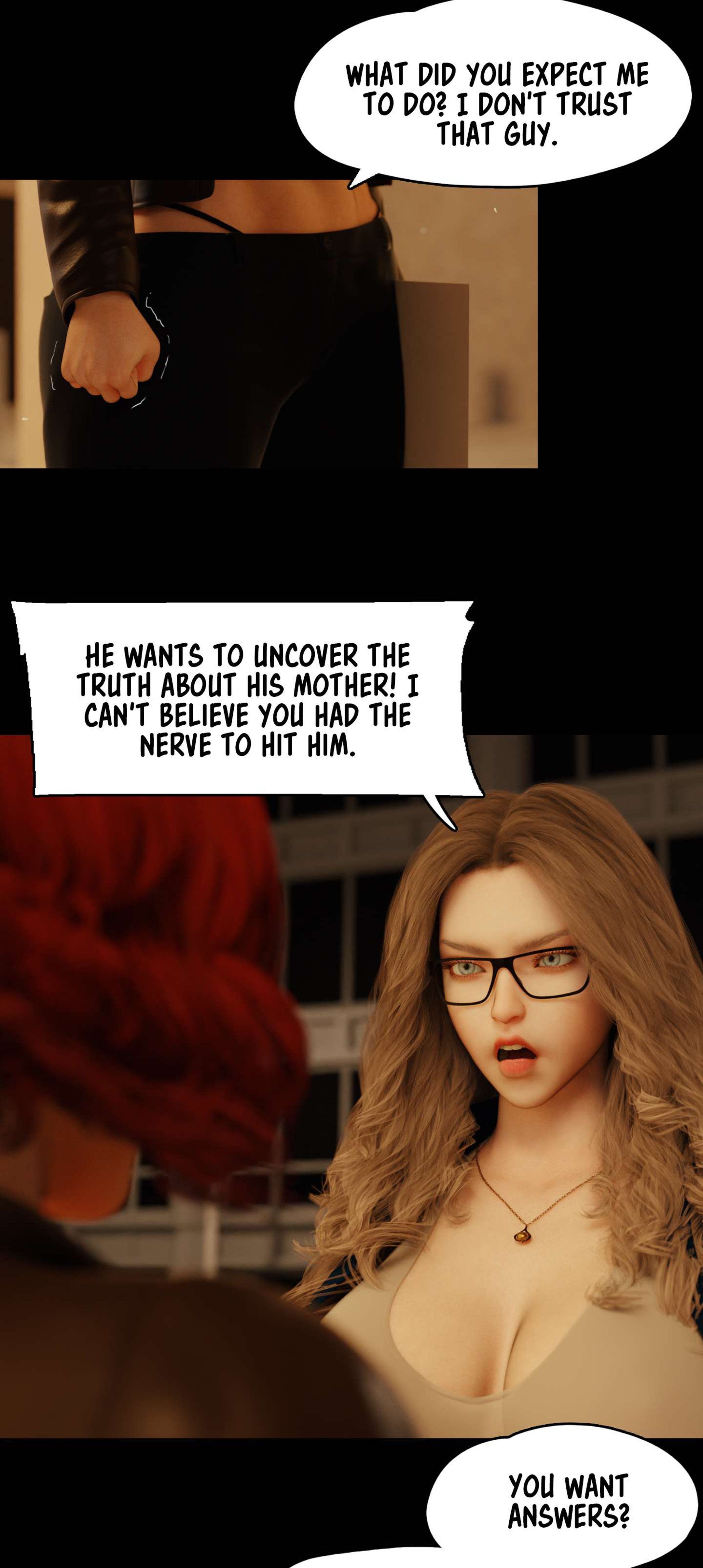 My Neighbor's Widow [Rose Blue 3D] - Chapter 7 — Page 12