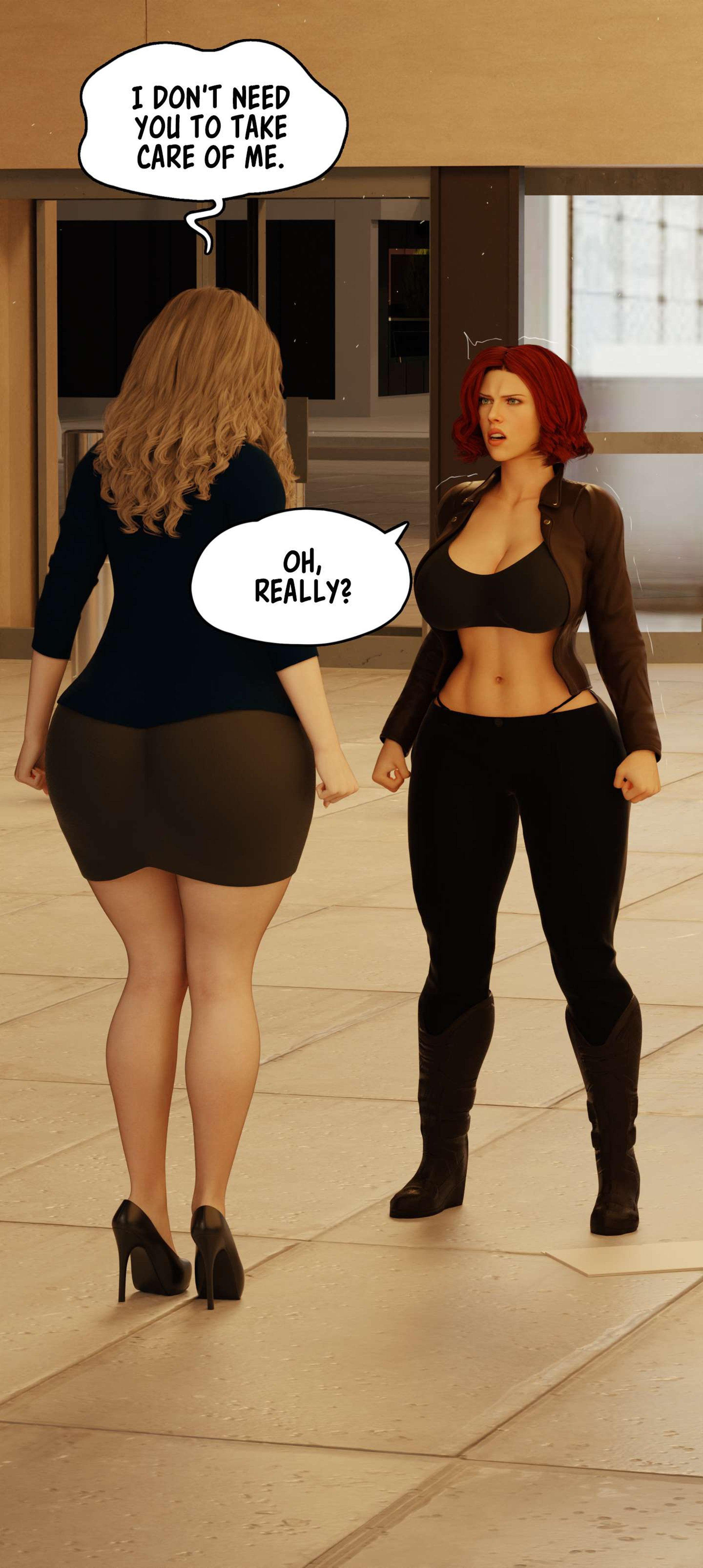 My Neighbor's Widow [Rose Blue 3D] - Chapter 7 — Page 24