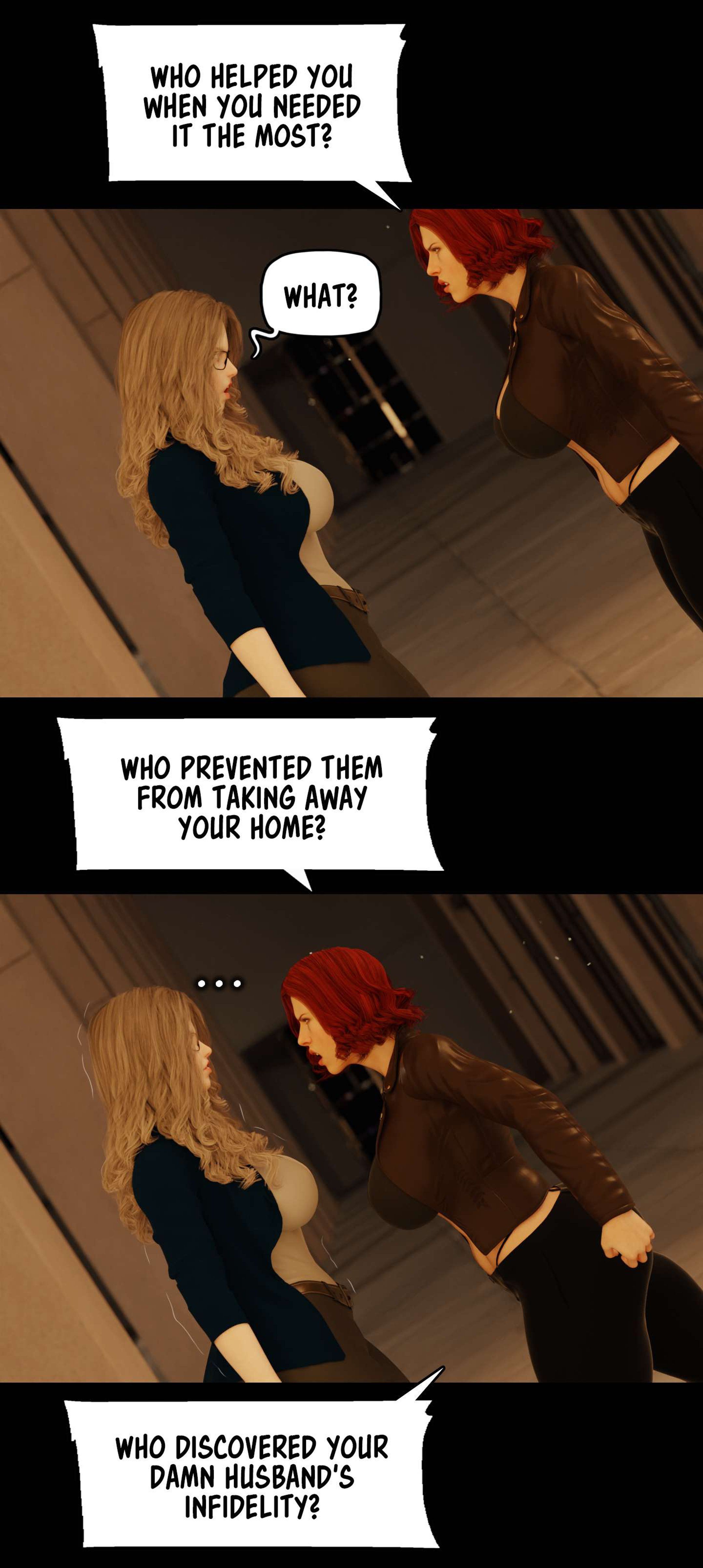 My Neighbor's Widow [Rose Blue 3D] - Chapter 7 — Page 25