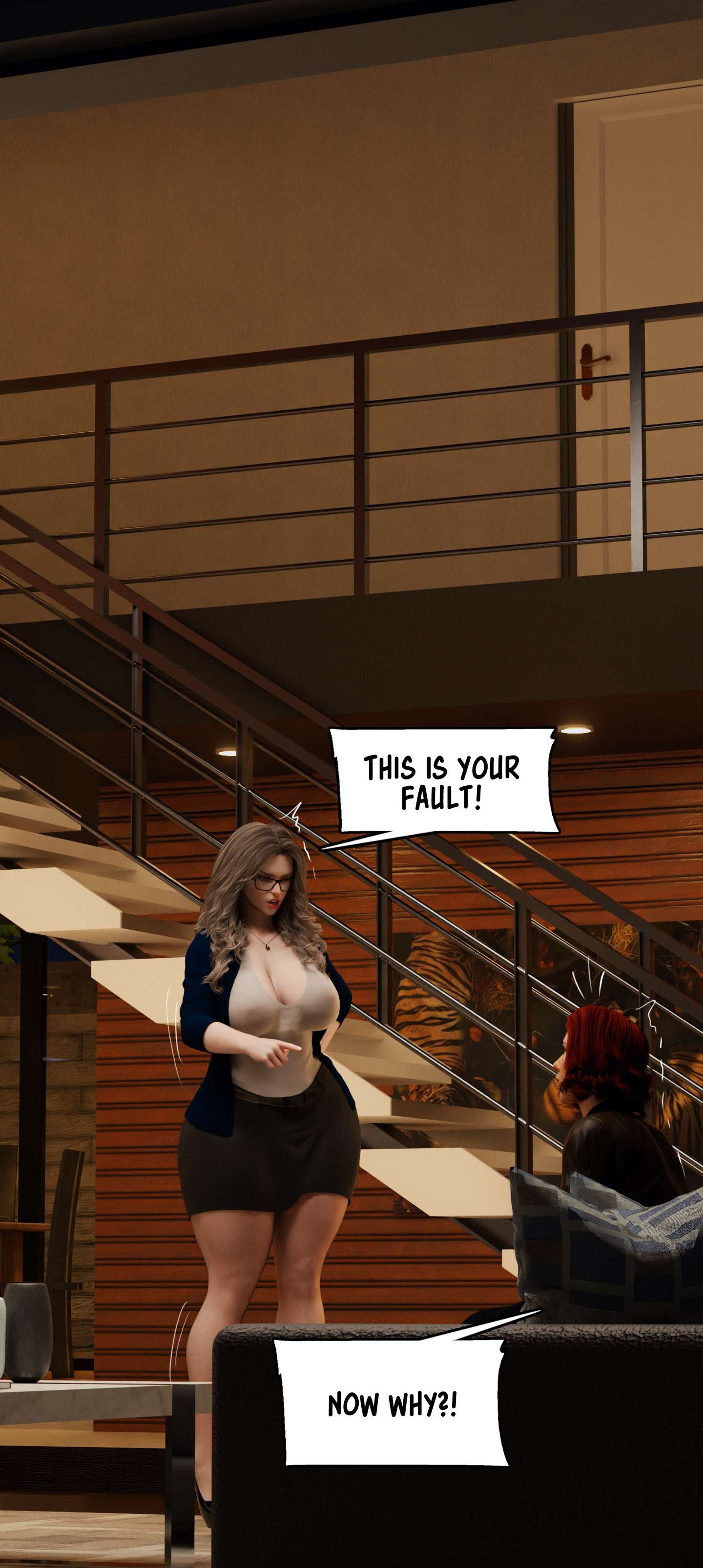 My Neighbor's Widow [Rose Blue 3D] - Chapter 7 — Page 62