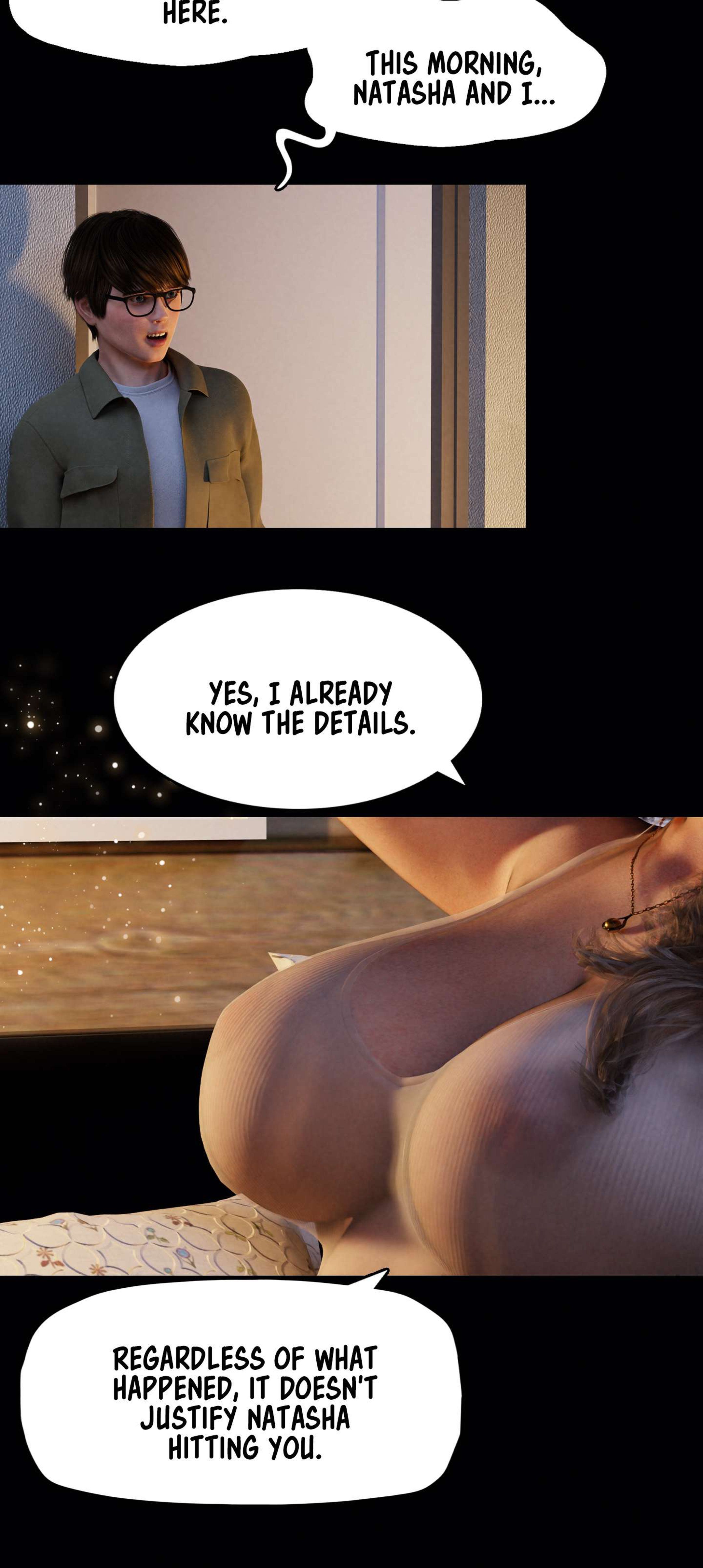 My Neighbor's Widow [Rose Blue 3D] - Chapter 7 — Page 92