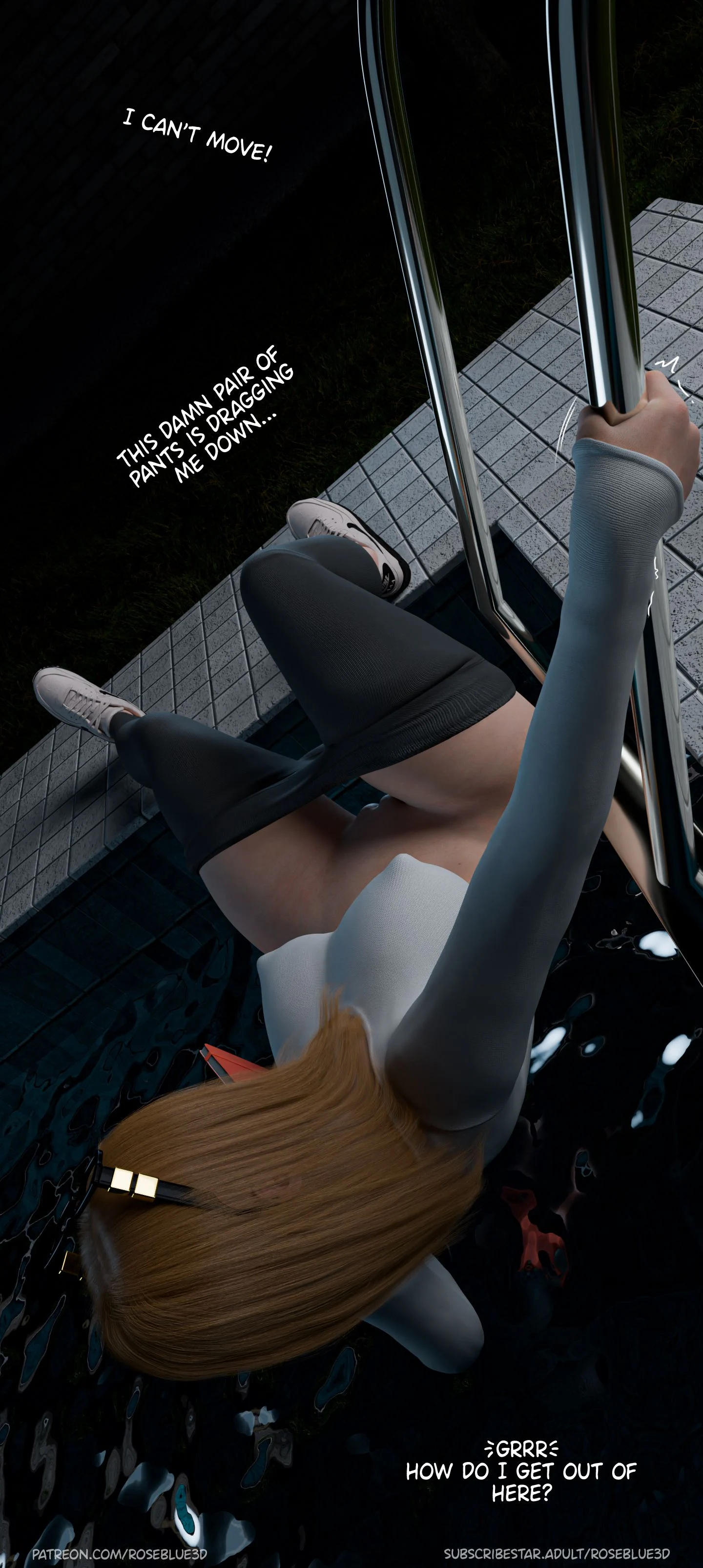 My Neighbor's Widow [Rose Blue 3D] - Chapter 29 — Page 96