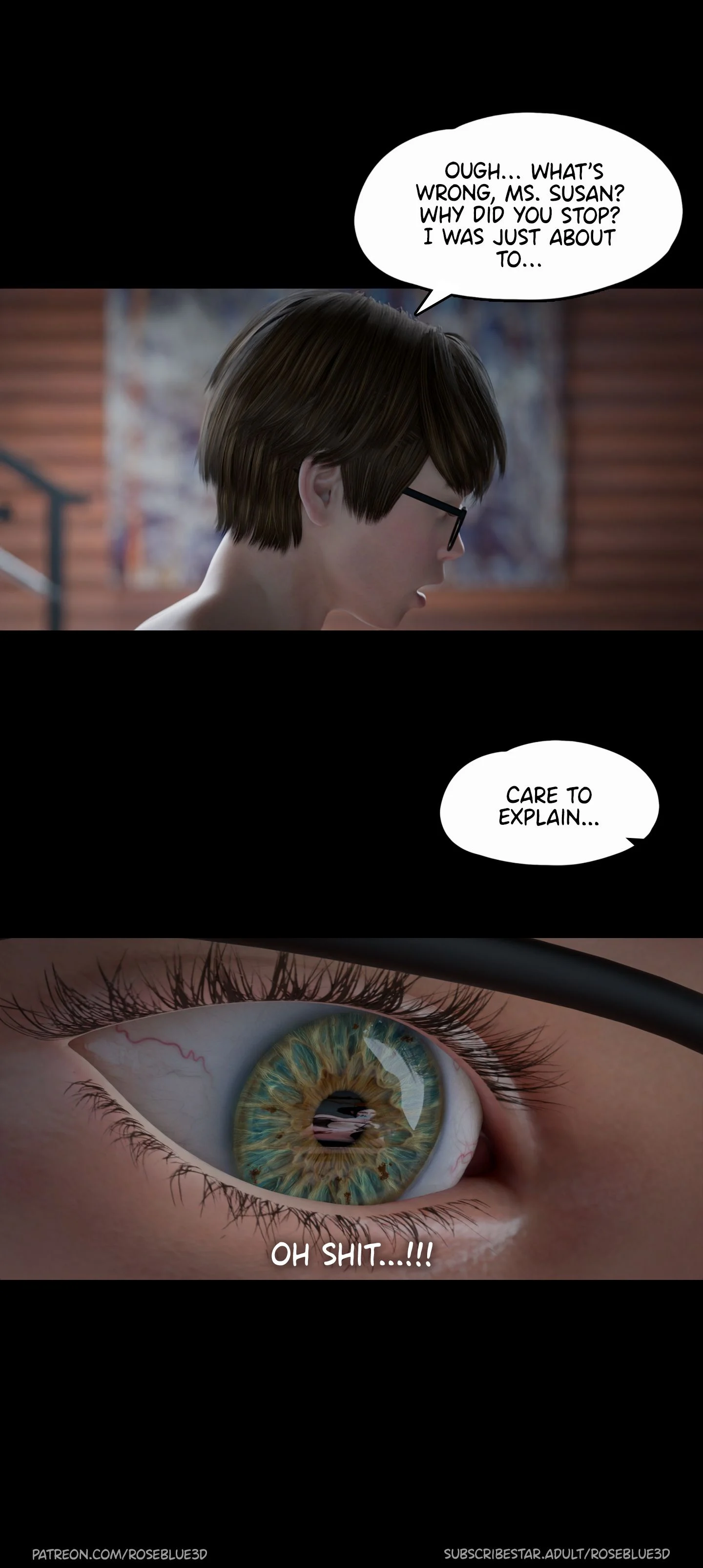 My Neighbor's Widow [Rose Blue 3D] - Chapter 27 — Page 114