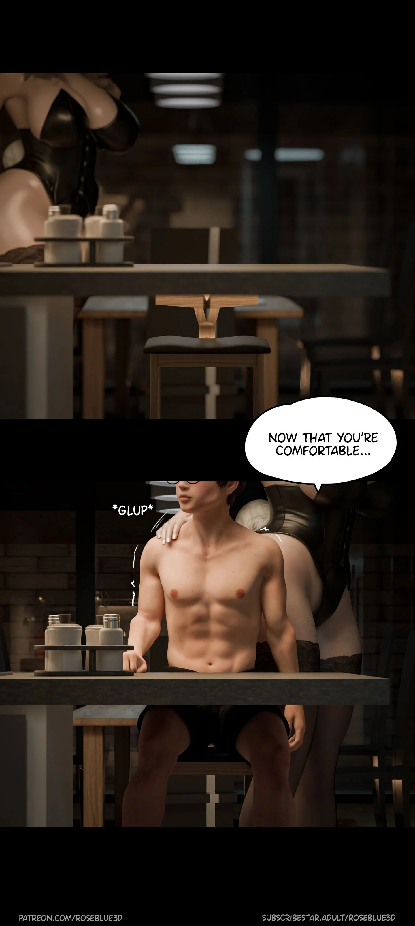 My Neighbor's Widow [Rose Blue 3D] - Chapter 27 — Page 36