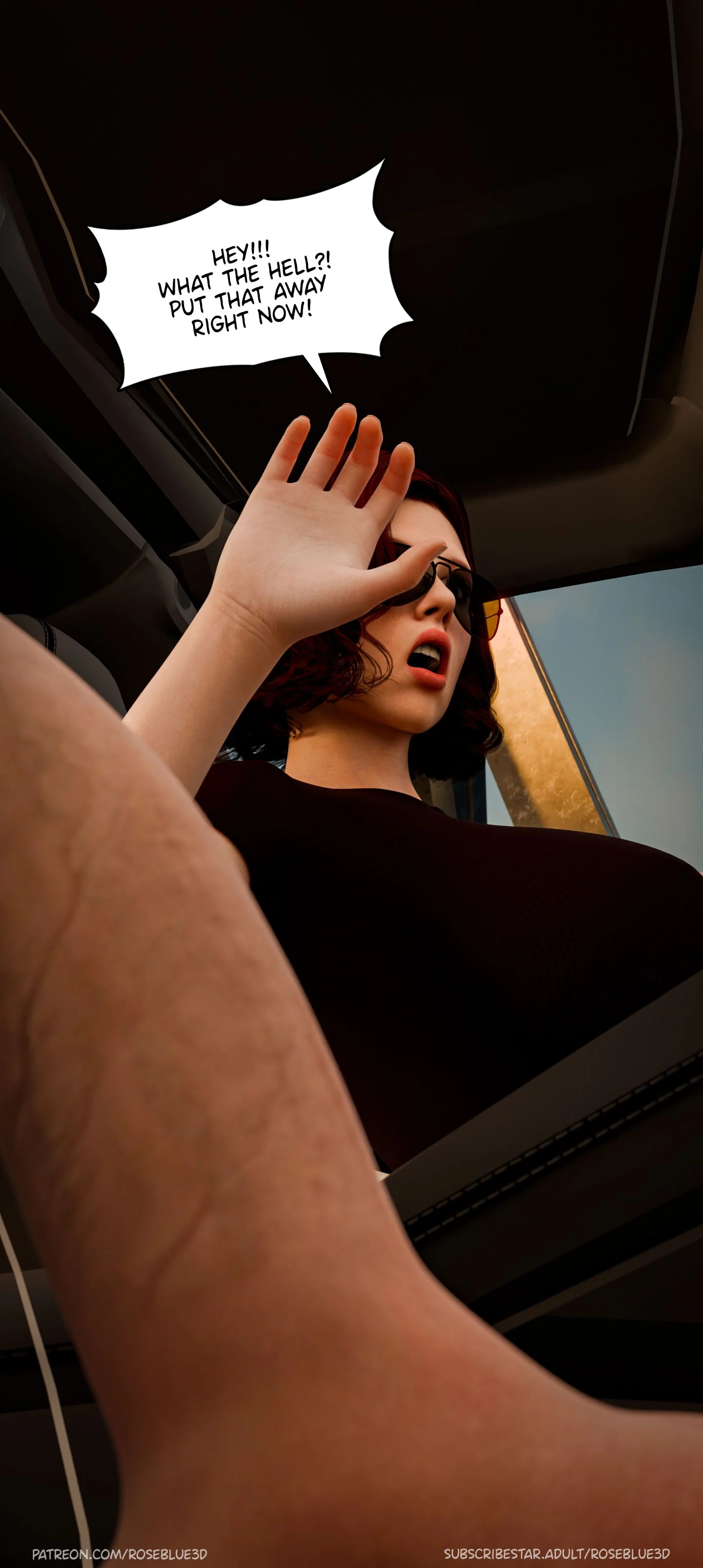 My Neighbor's Widow [Rose Blue 3D] - Chapter 27 — Page 8