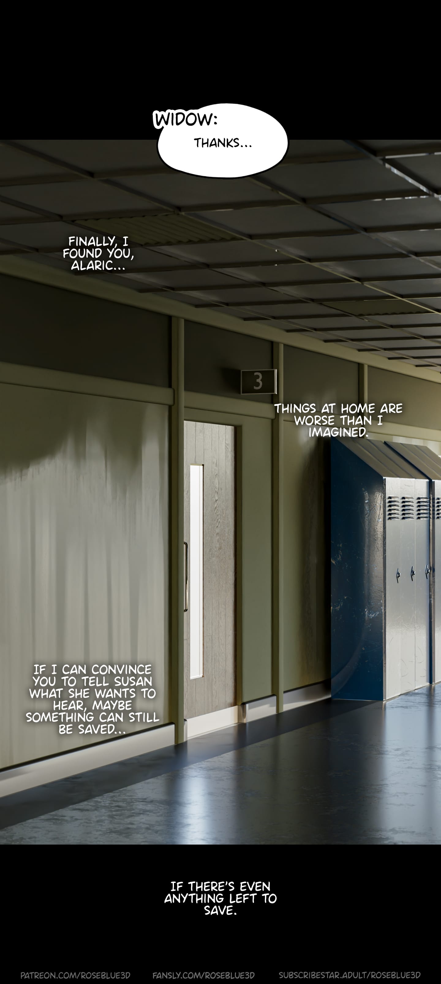 My Neighbor's Widow [Rose Blue 3D] - Chapter 47 — Page 10