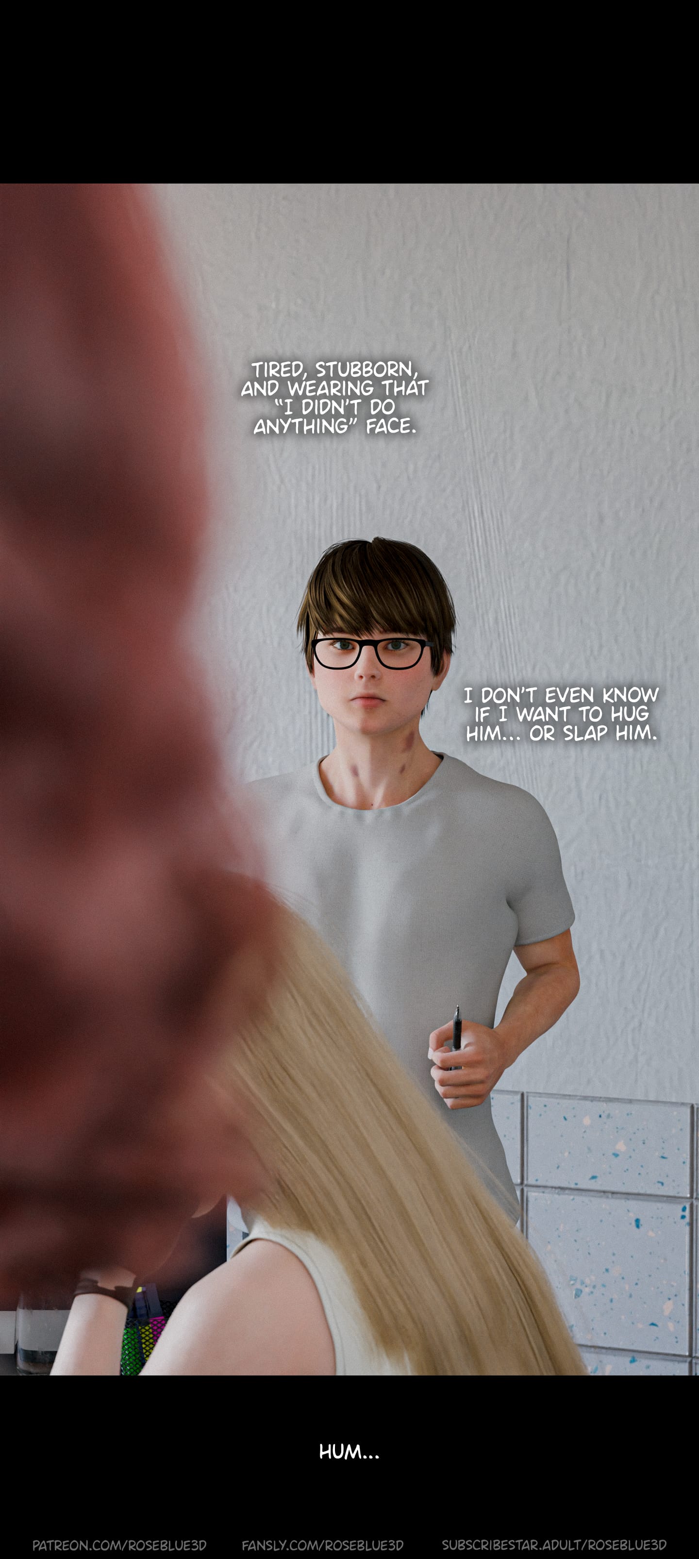 My Neighbor's Widow [Rose Blue 3D] - Chapter 47 — Page 12