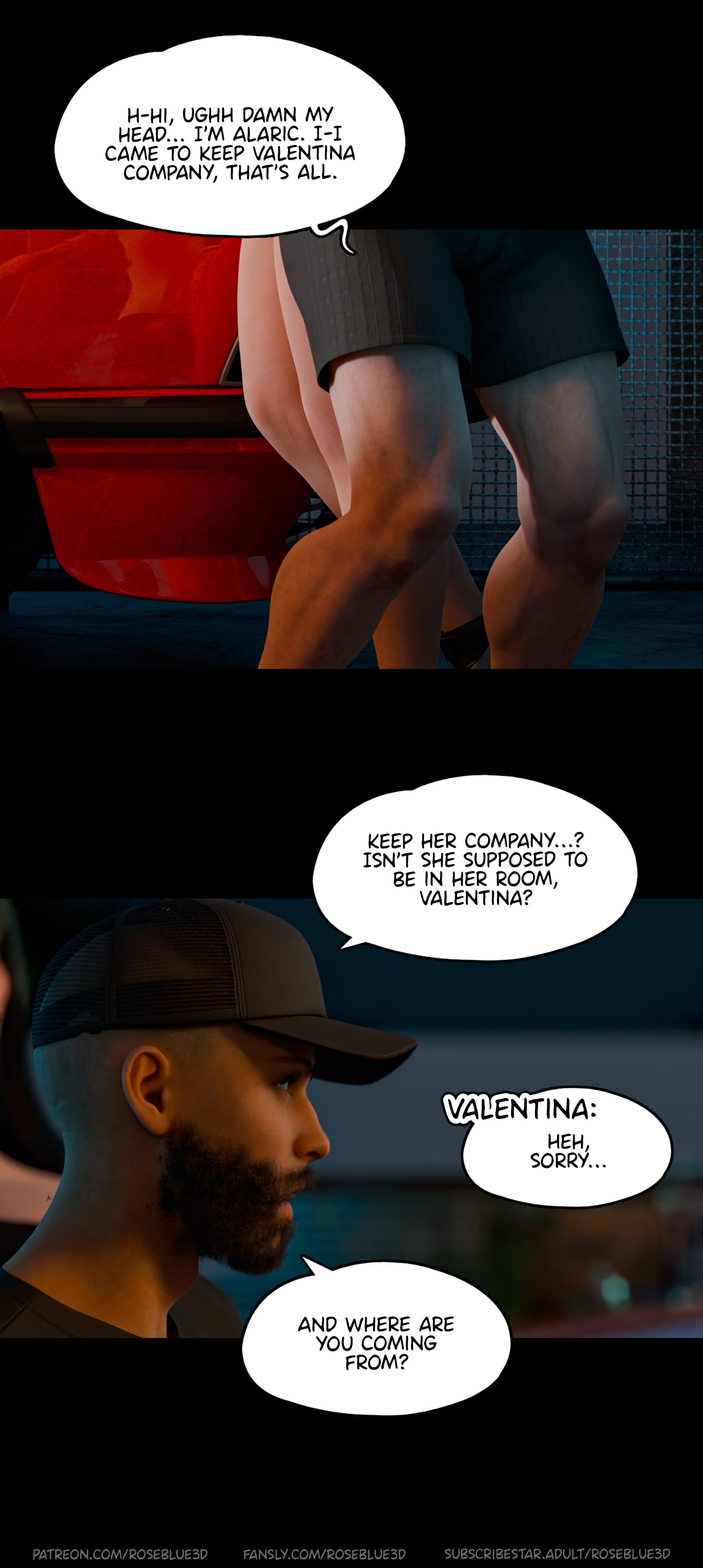 My Neighbor's Widow [Rose Blue 3D] - Chapter 47 — Page 19