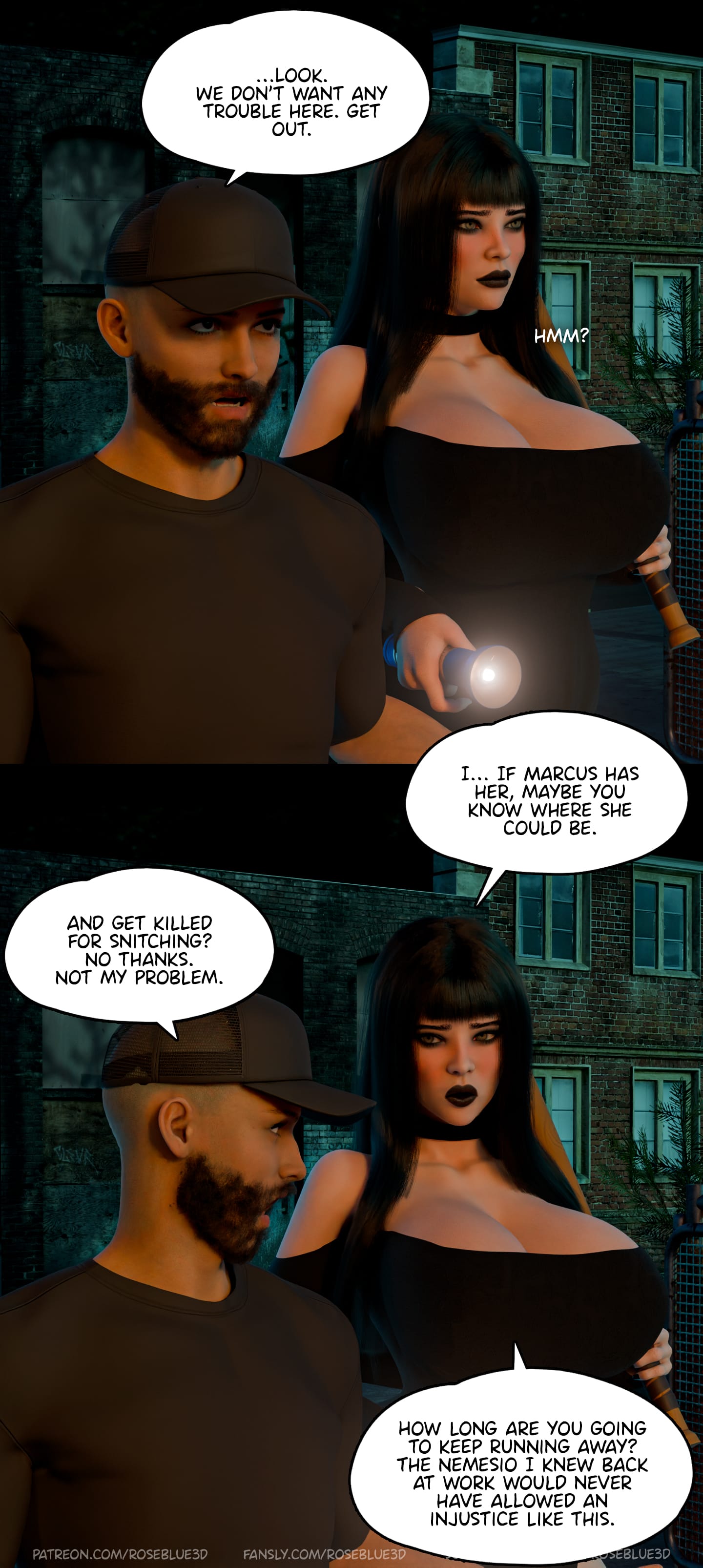 My Neighbor's Widow [Rose Blue 3D] - Chapter 47 — Page 22