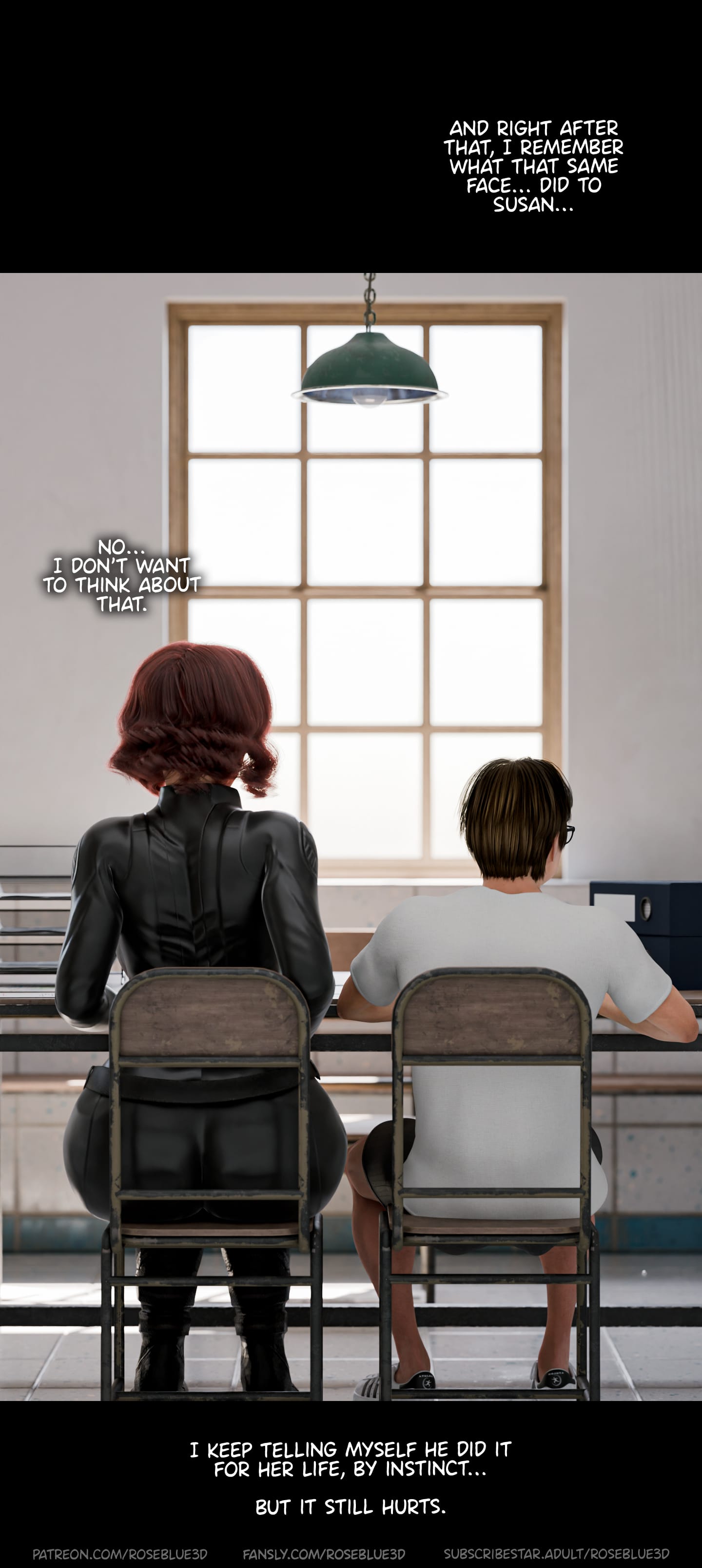 My Neighbor's Widow [Rose Blue 3D] - Chapter 47 — Page 33