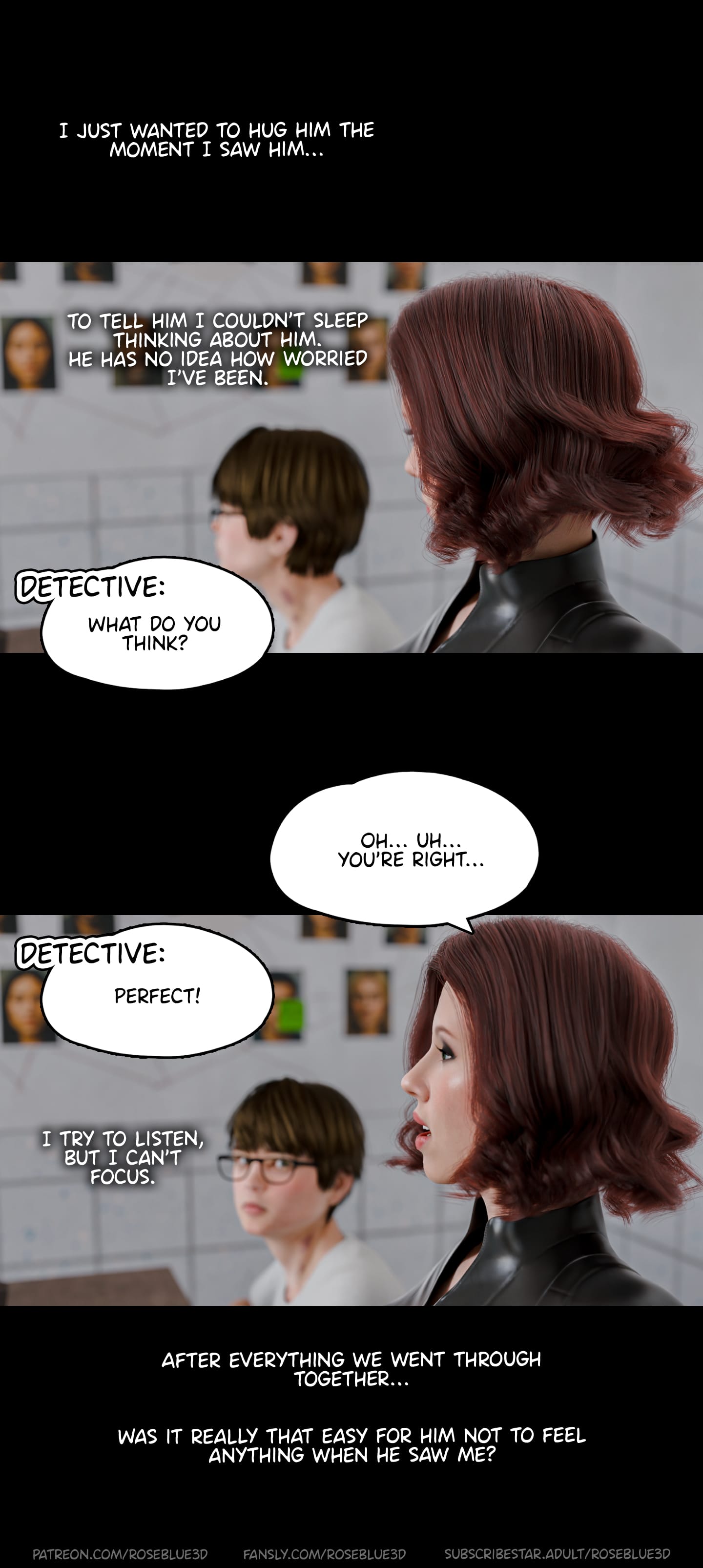 My Neighbor's Widow [Rose Blue 3D] - Chapter 47 — Page 34