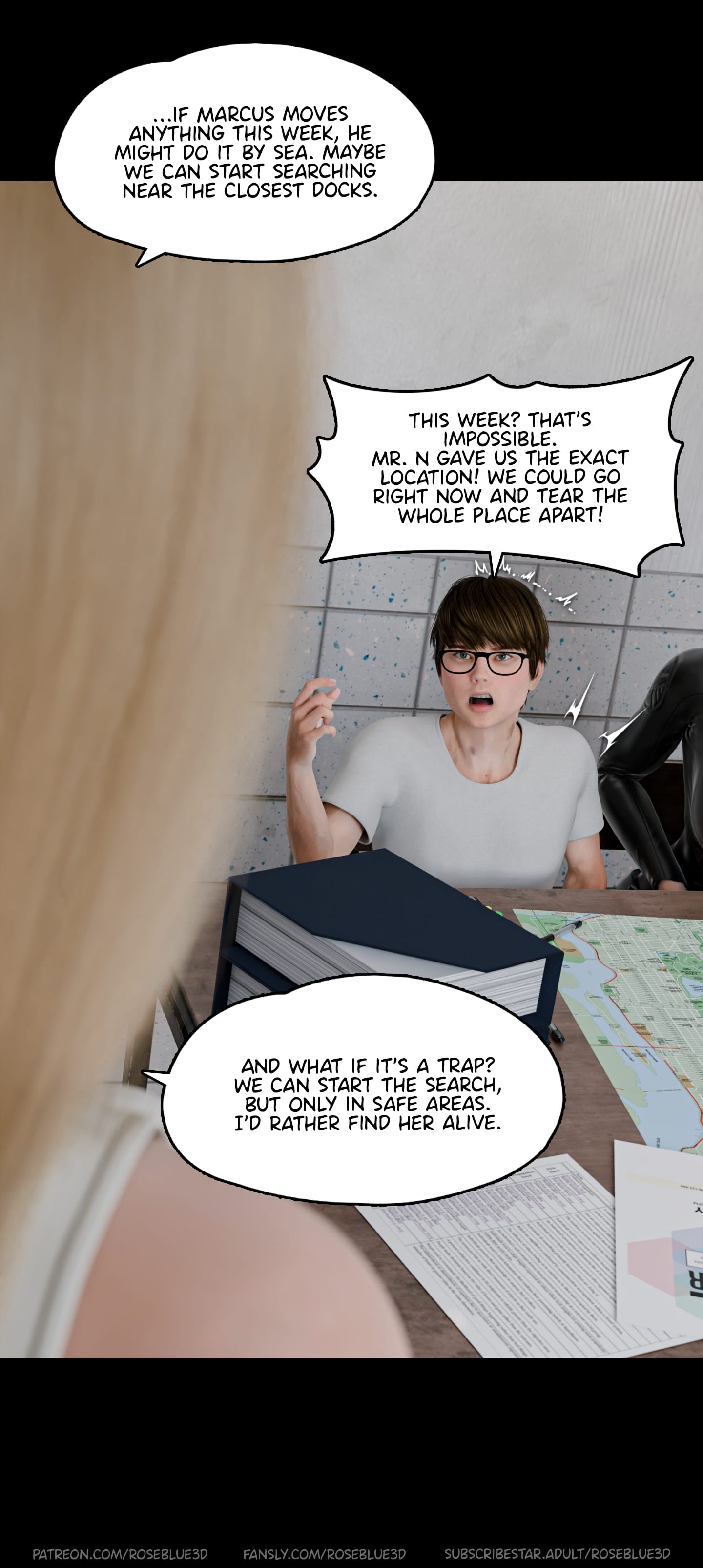 My Neighbor's Widow [Rose Blue 3D] - Chapter 47 — Page 35