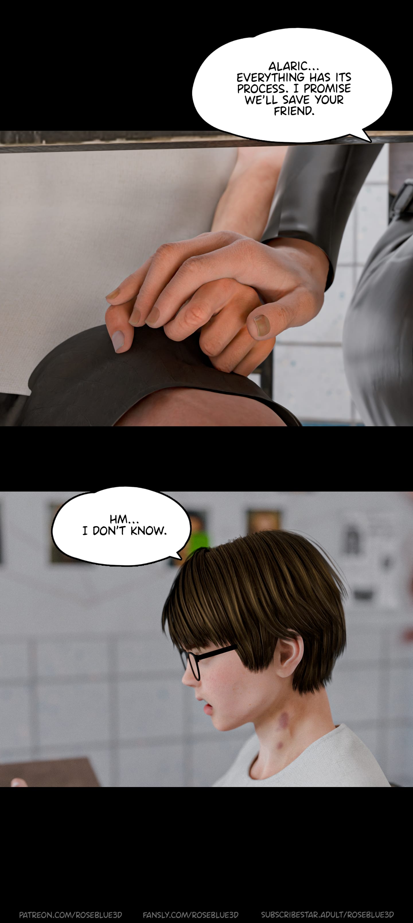 My Neighbor's Widow [Rose Blue 3D] - Chapter 47 — Page 36