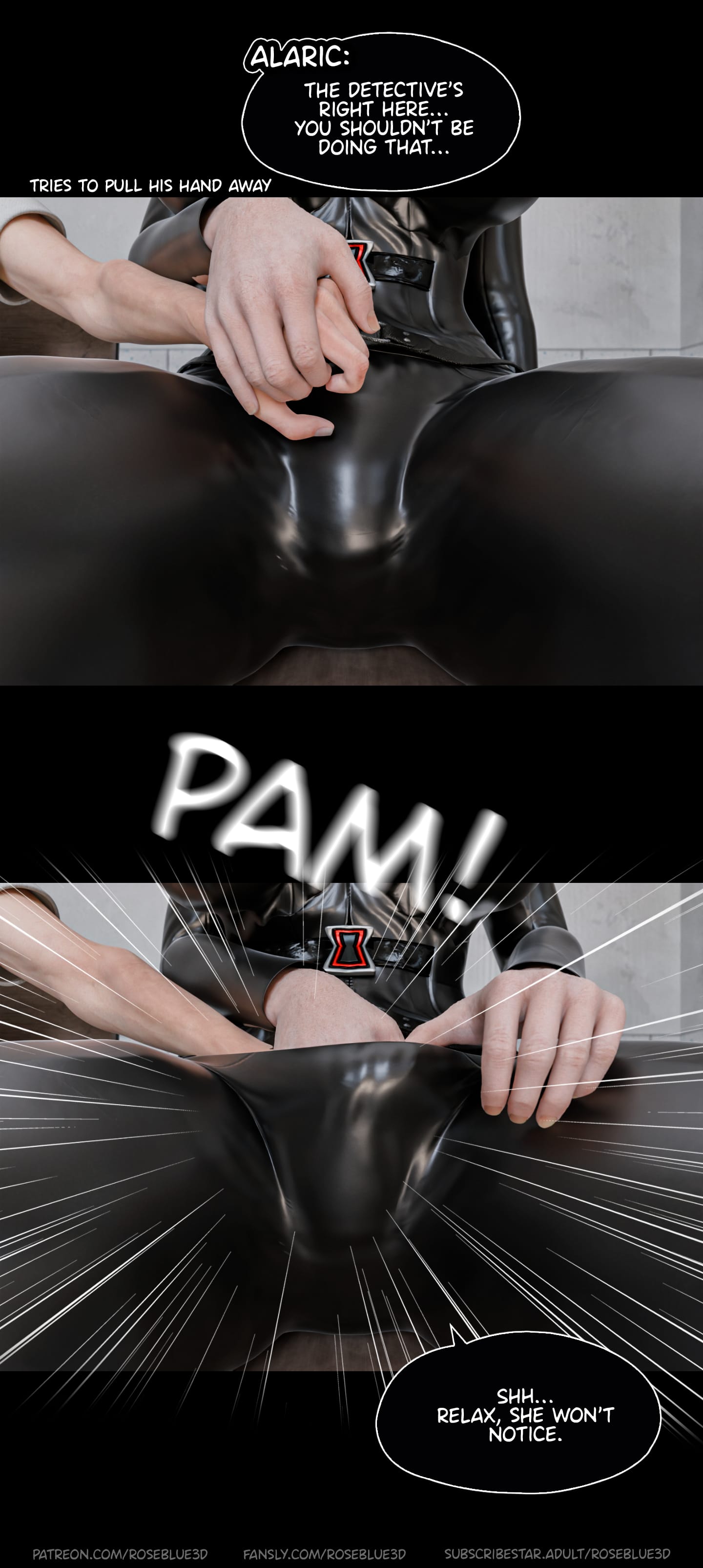 My Neighbor's Widow [Rose Blue 3D] - Chapter 47 — Page 40