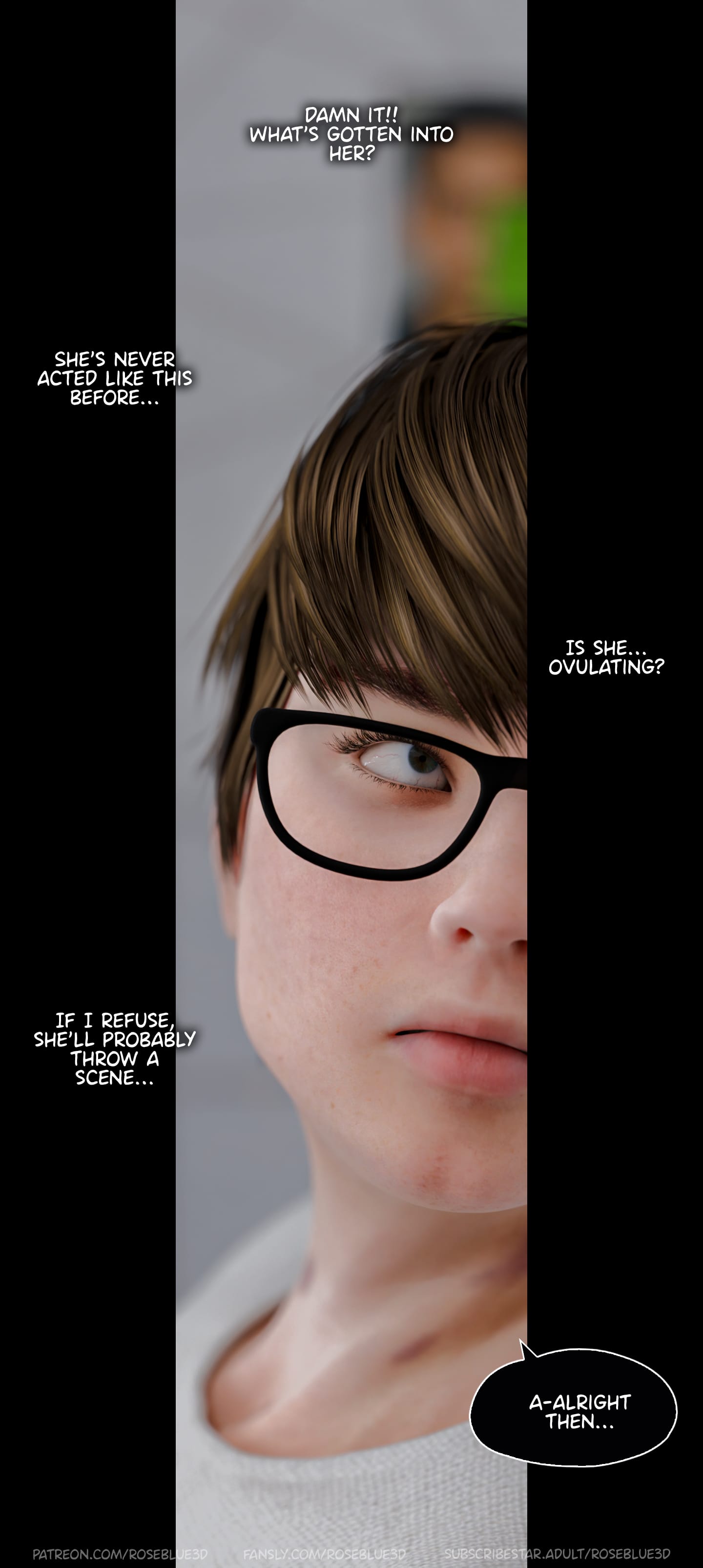 My Neighbor's Widow [Rose Blue 3D] - Chapter 47 — Page 47