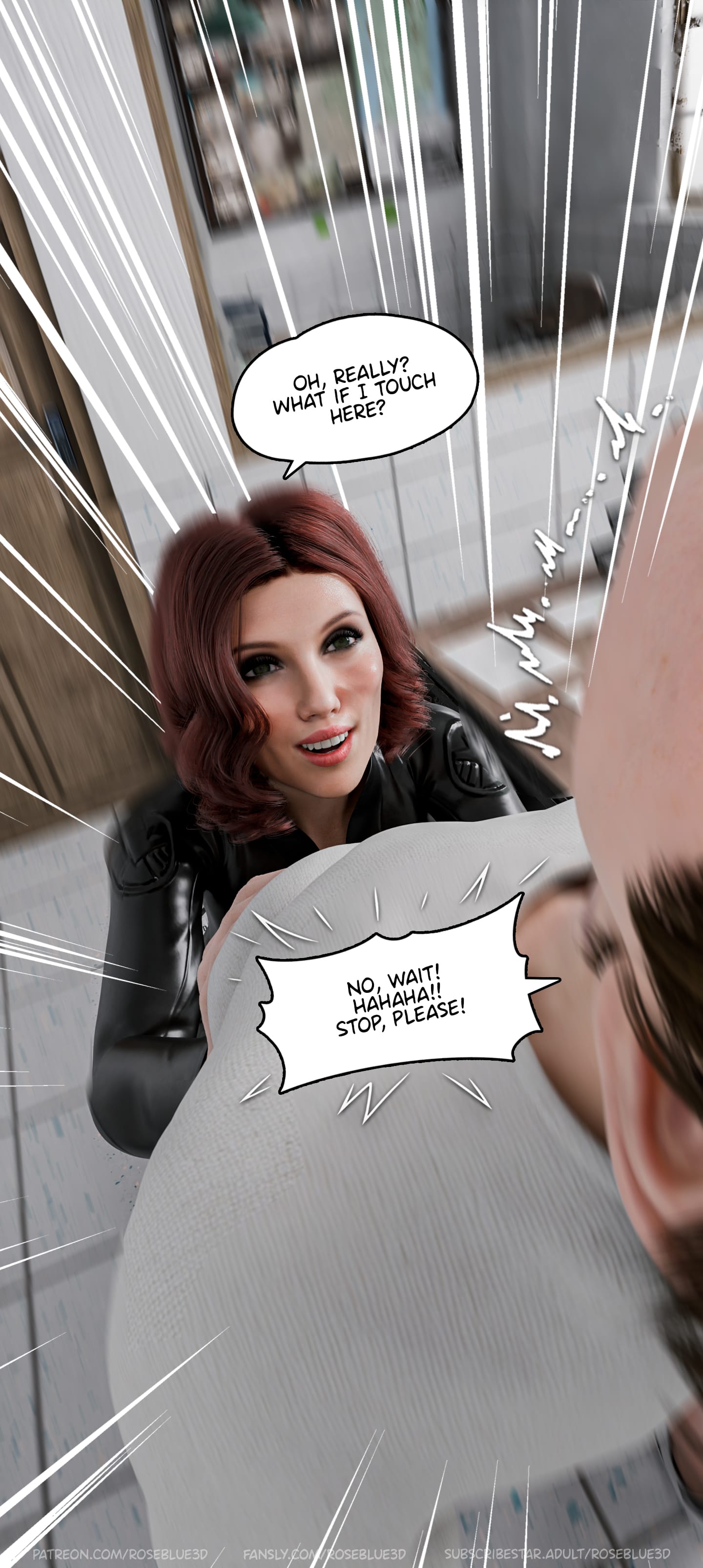 My Neighbor's Widow [Rose Blue 3D] - Chapter 47 — Page 86