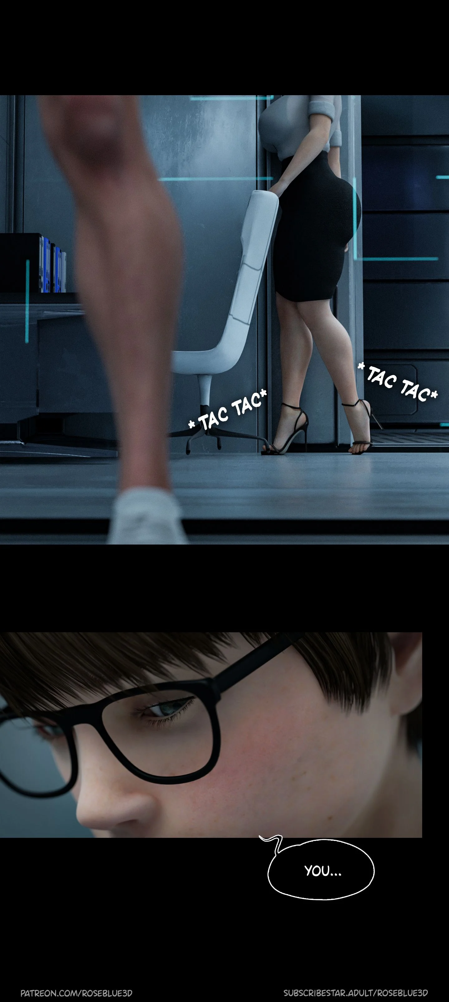 My Neighbor's Widow [Rose Blue 3D] - Chapter 23 — Page 18