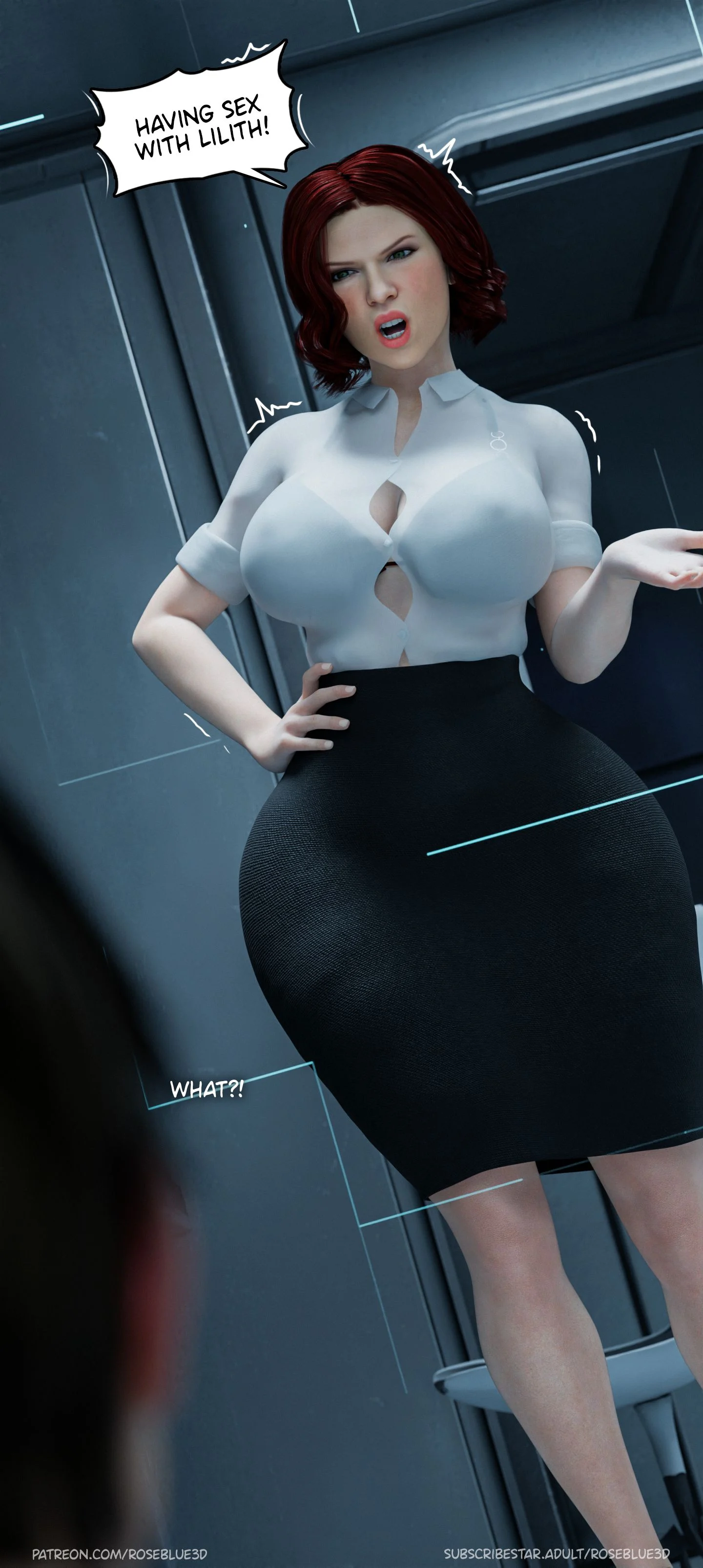 My Neighbor's Widow [Rose Blue 3D] - Chapter 23 — Page 26