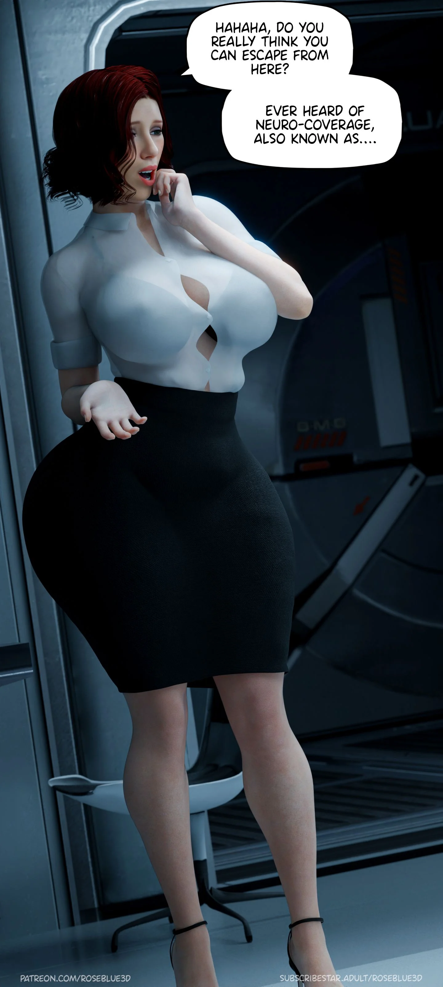 My Neighbor's Widow [Rose Blue 3D] - Chapter 23 — Page 38