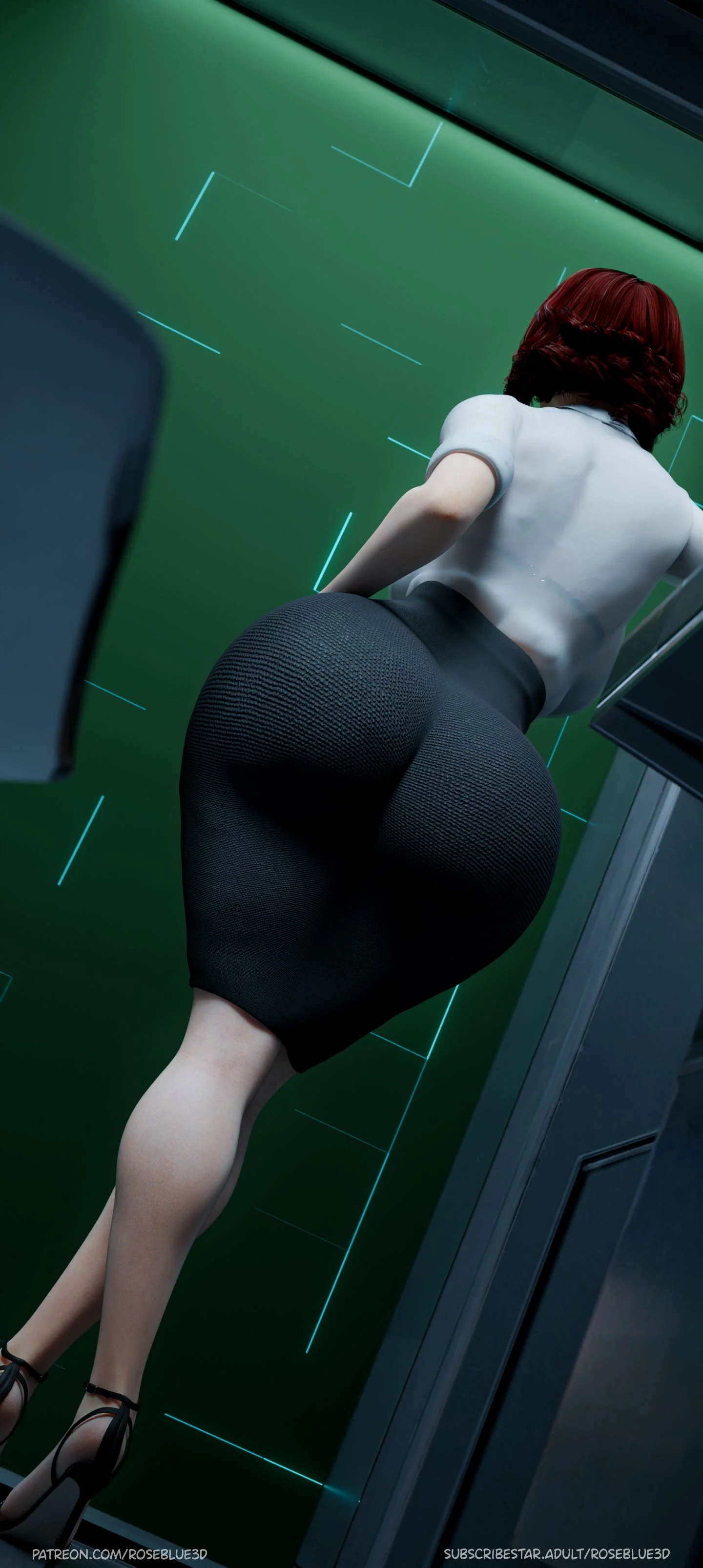 My Neighbor's Widow [Rose Blue 3D] - Chapter 23 — Page 43