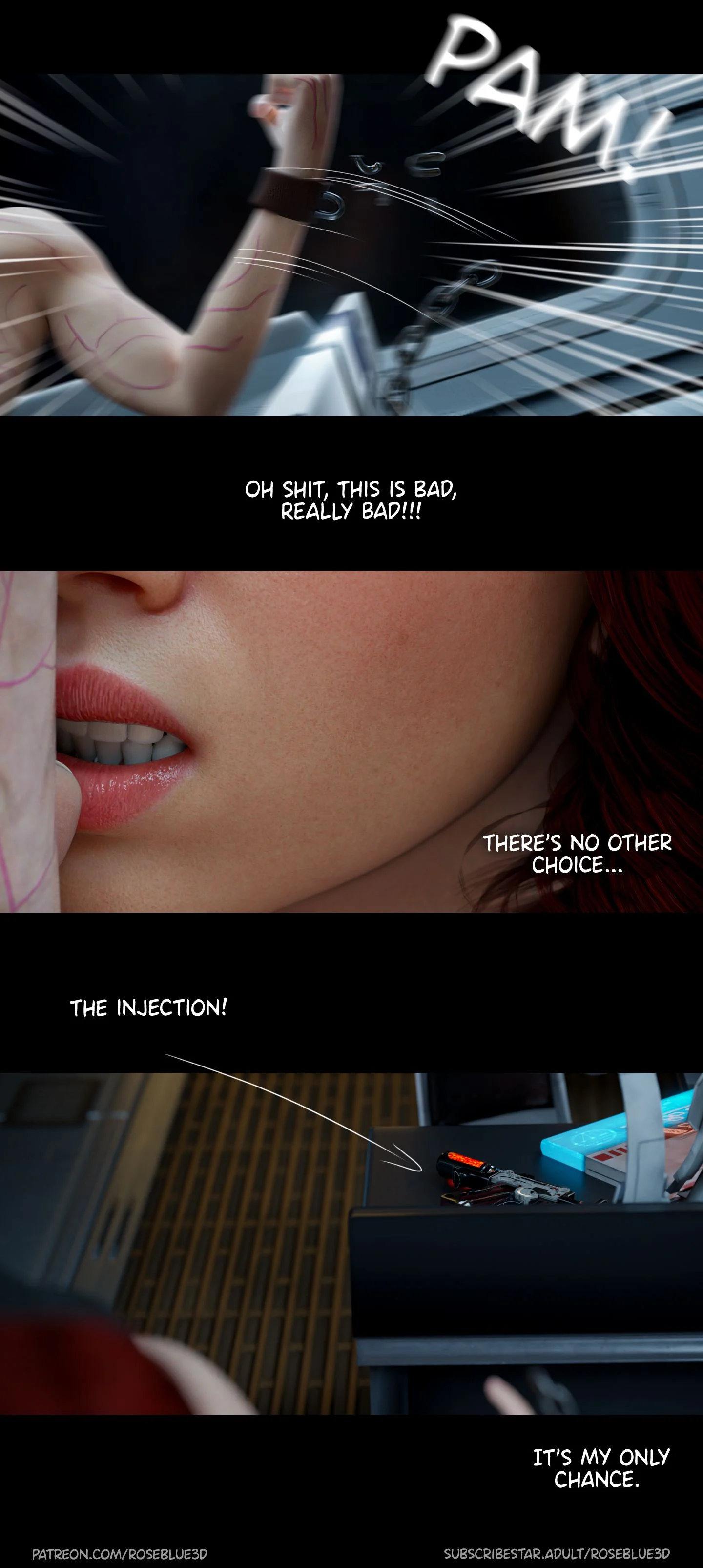 My Neighbor's Widow [Rose Blue 3D] - Chapter 23 — Page 87