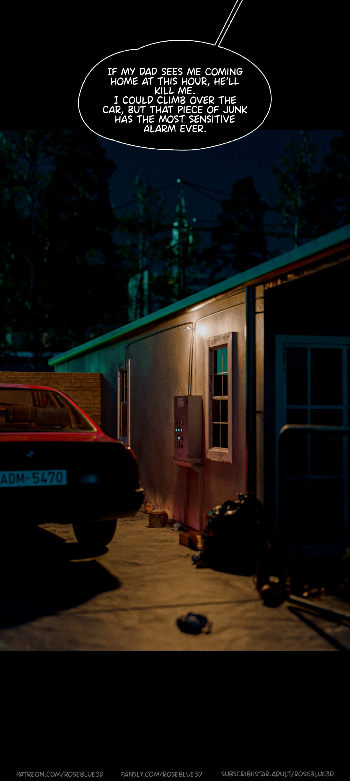 My Neighbor's Widow [Rose Blue 3D] - Chapter 45 — Page 102