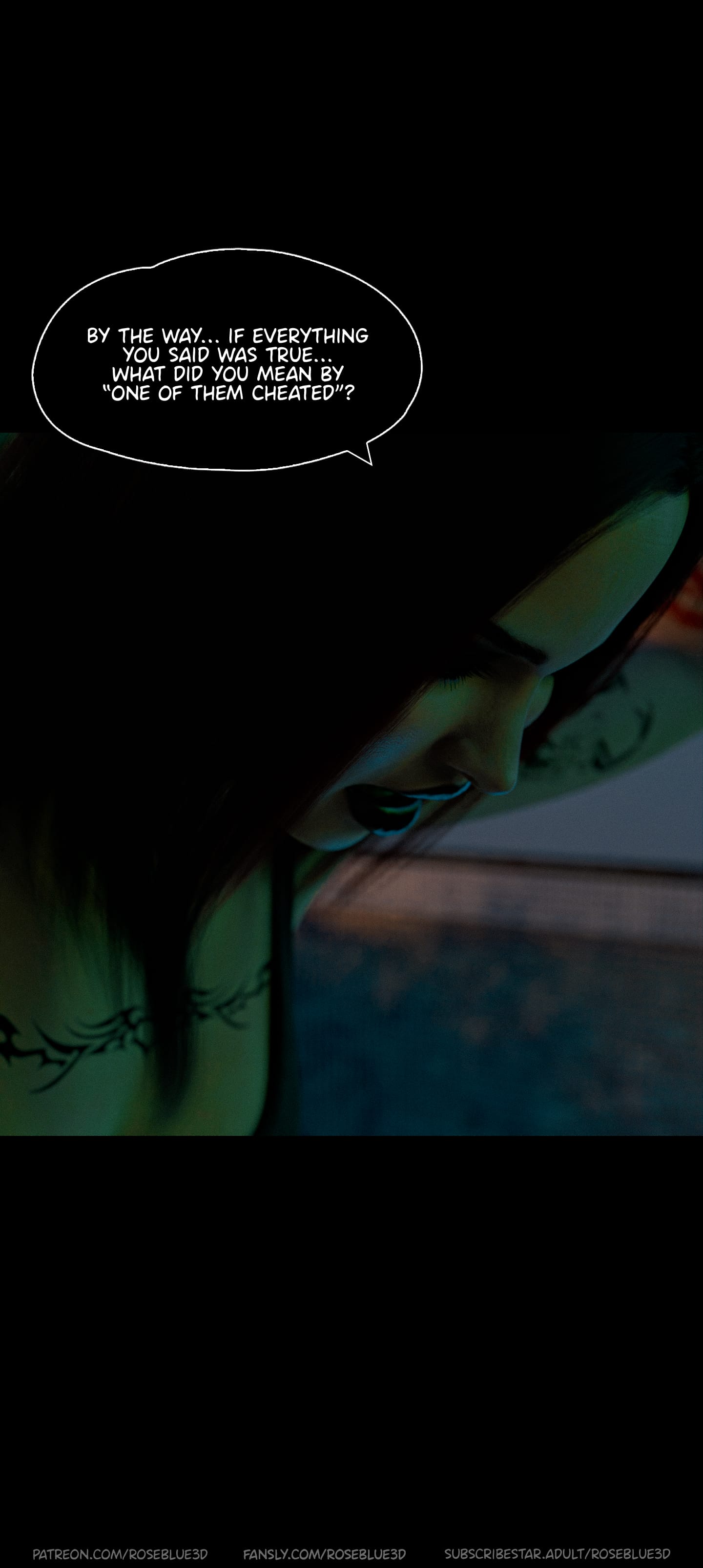 My Neighbor's Widow [Rose Blue 3D] - Chapter 45 — Page 104