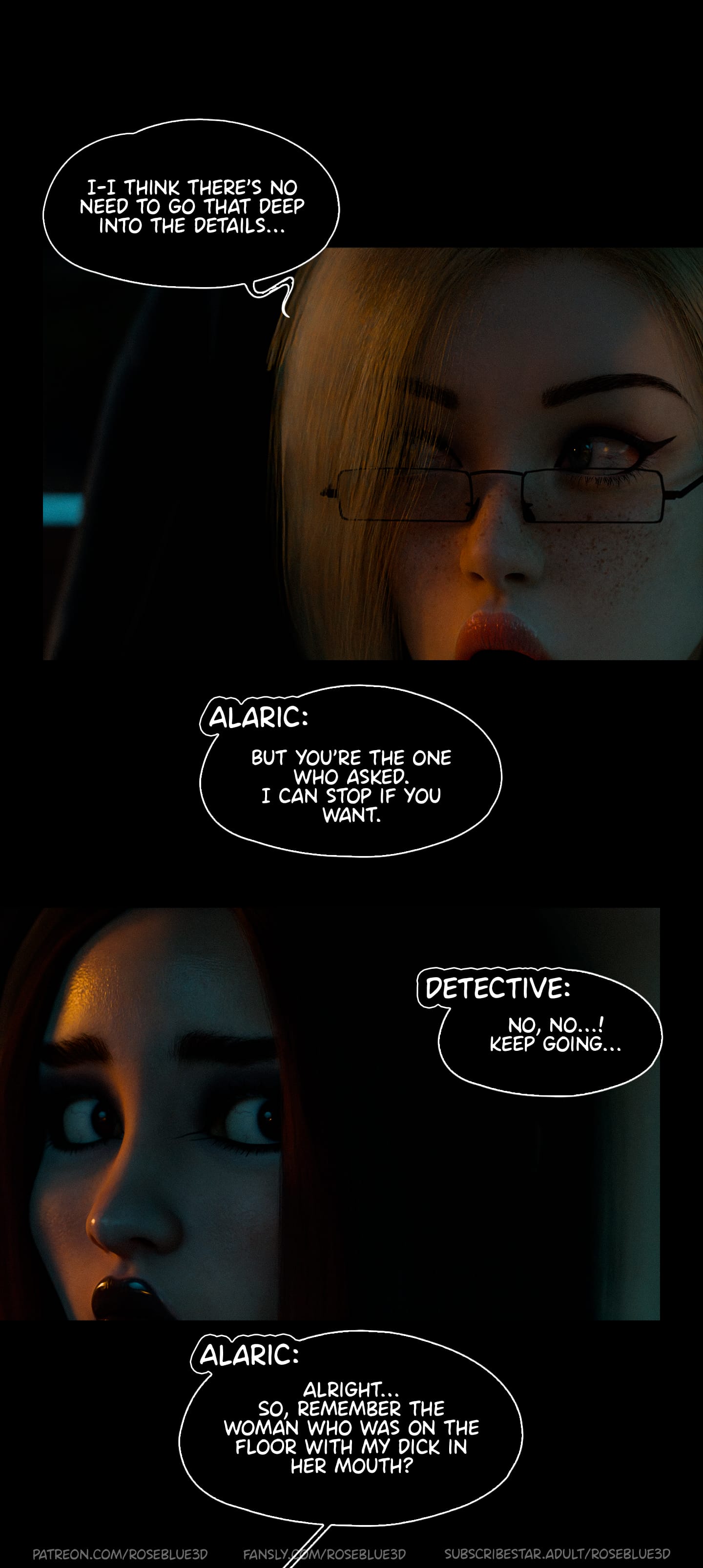 My Neighbor's Widow [Rose Blue 3D] - Chapter 45 — Page 29