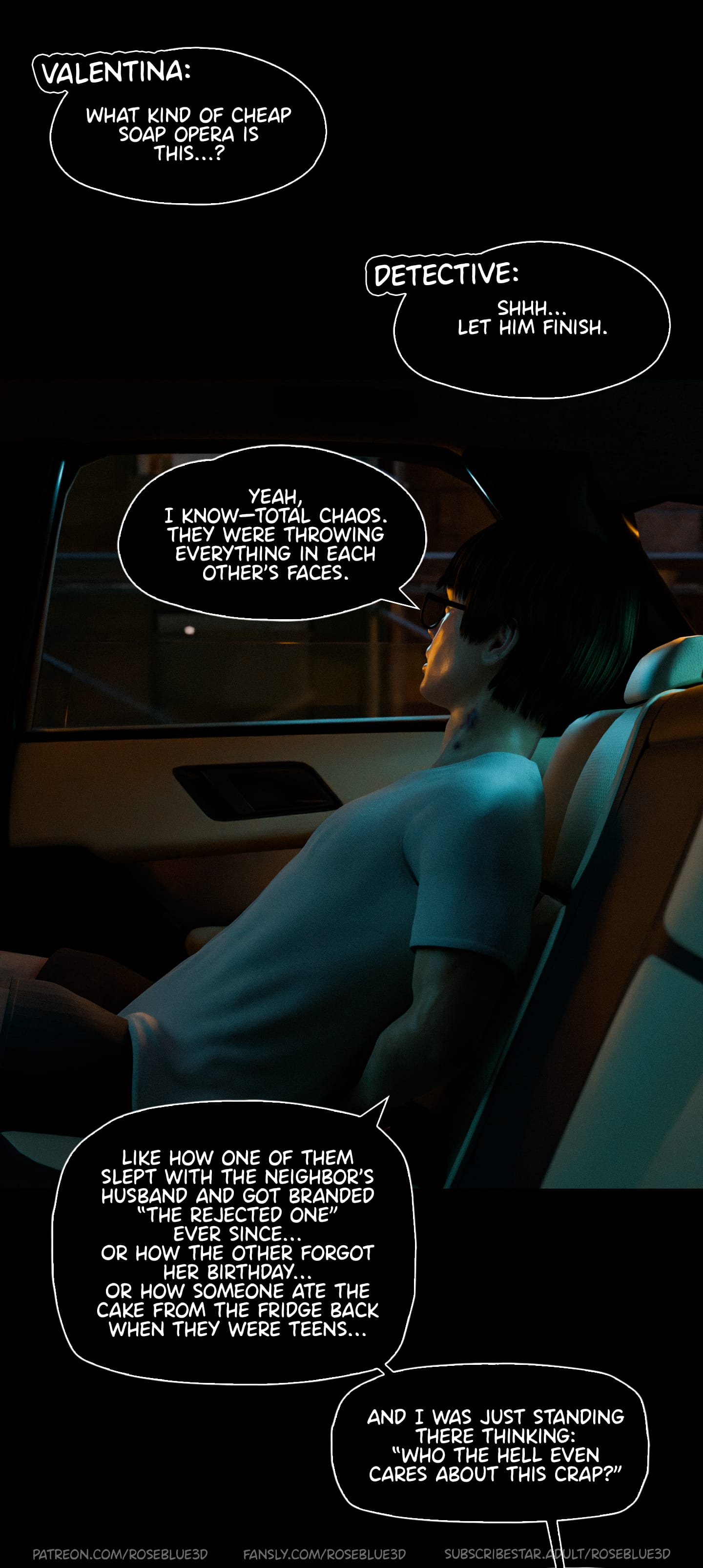 My Neighbor's Widow [Rose Blue 3D] - Chapter 45 — Page 33