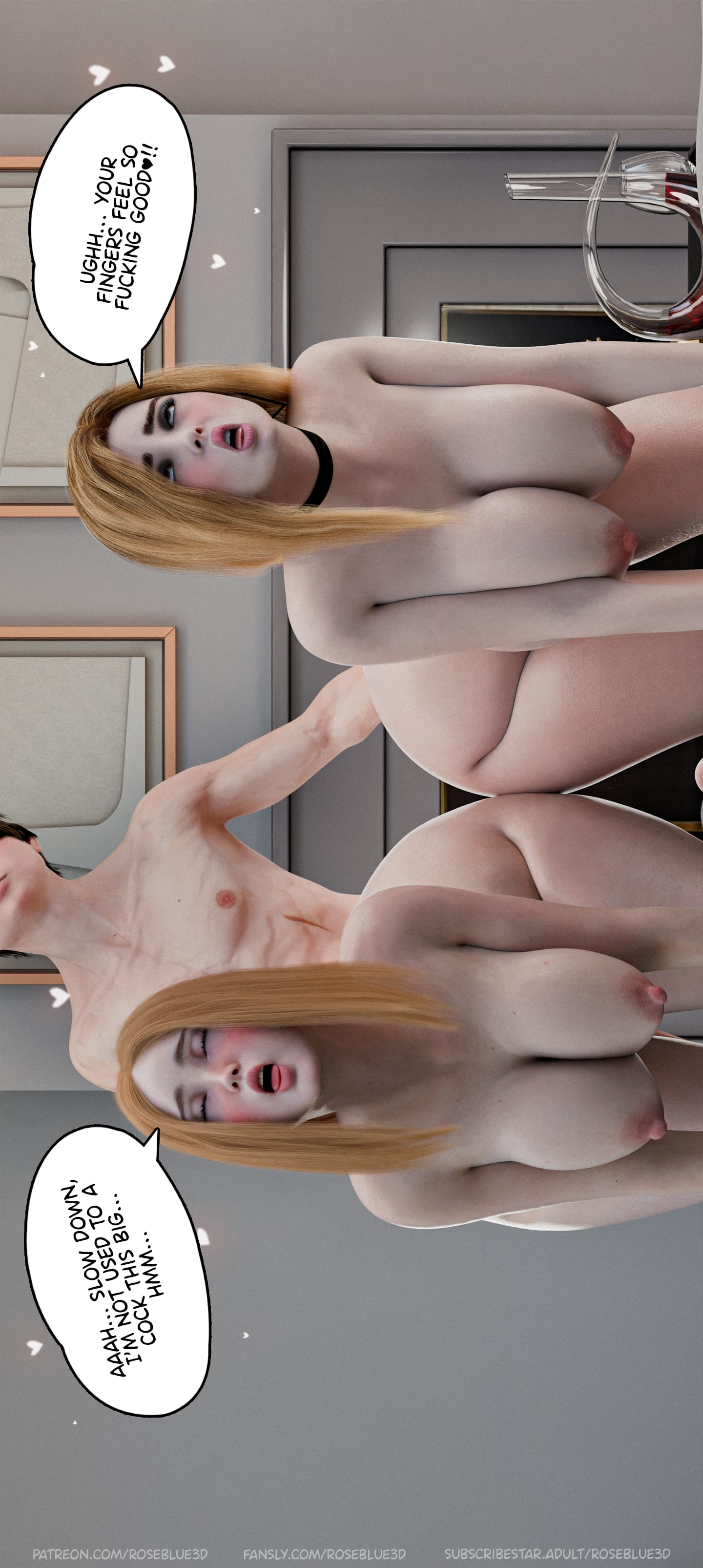 My Neighbor's Widow [Rose Blue 3D] - Chapter 45 — Page 87