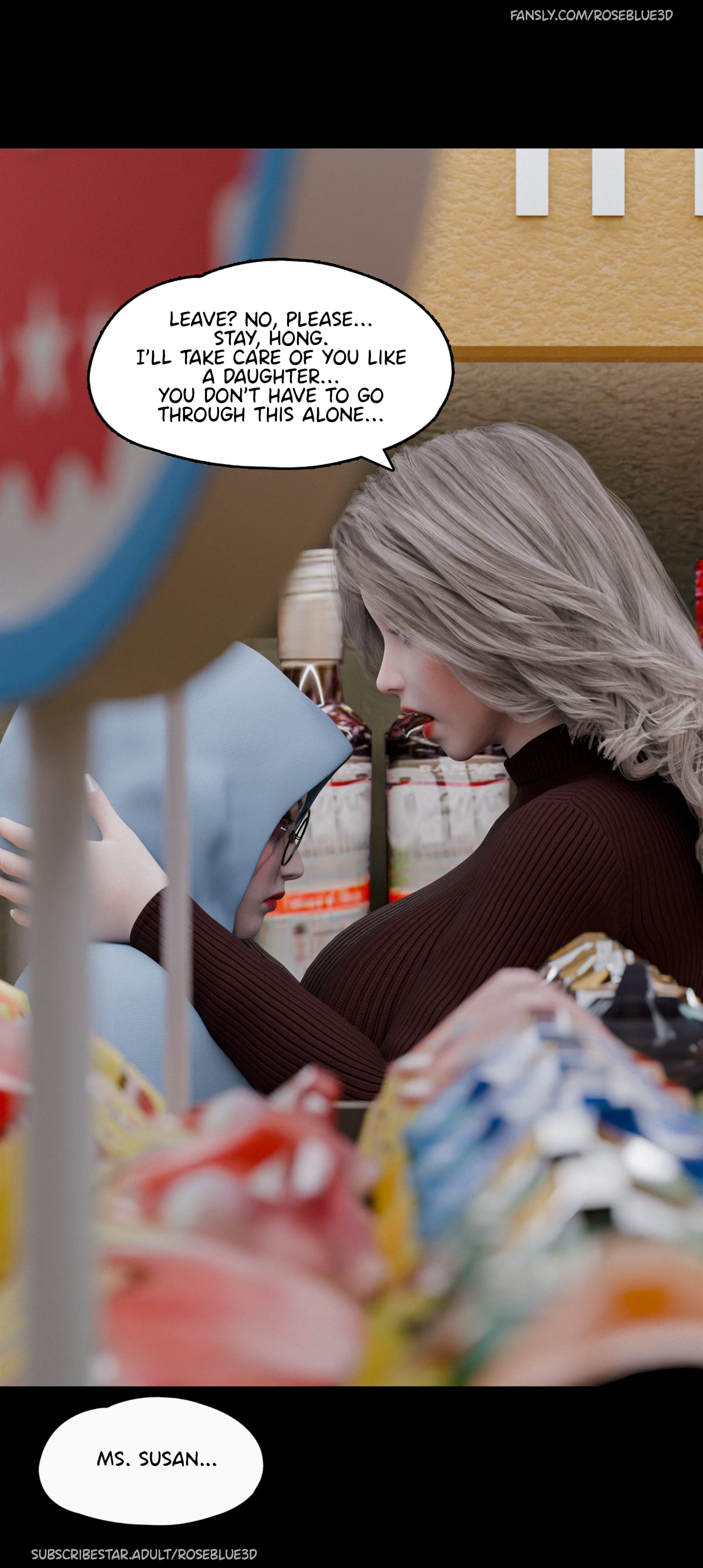 My Neighbor's Widow [Rose Blue 3D] - Chapter 44 — Page 15