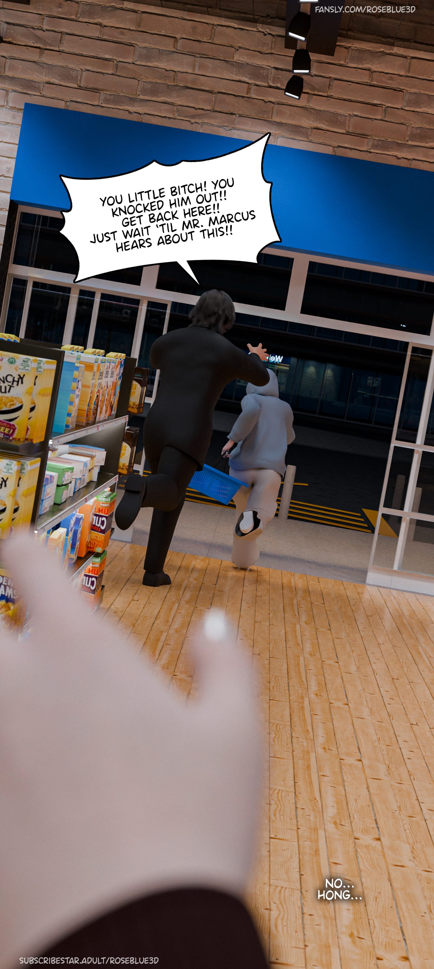 My Neighbor's Widow [Rose Blue 3D] - Chapter 44 — Page 19