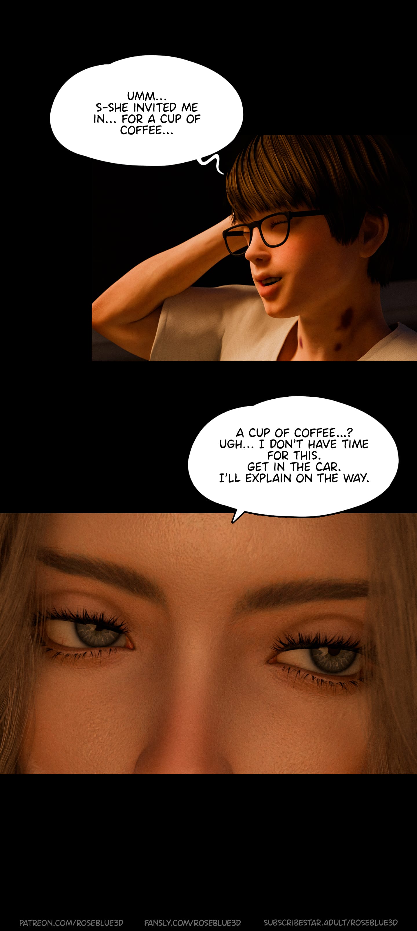 My Neighbor's Widow [Rose Blue 3D] - Chapter 44 — Page 27